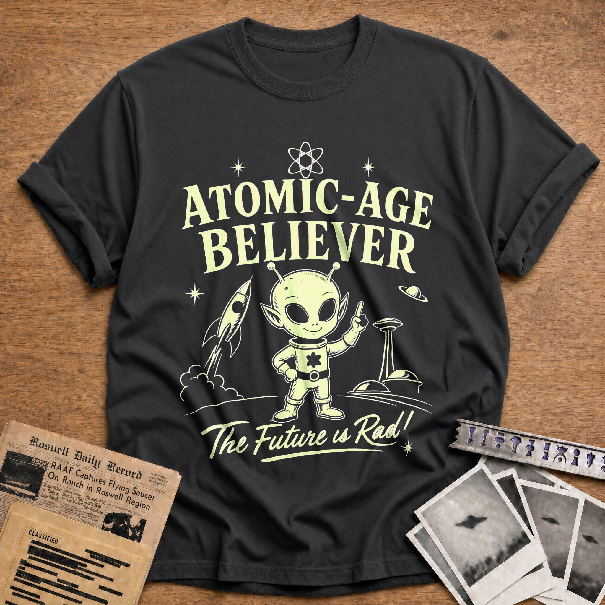 Future Is Rad - Charcoal