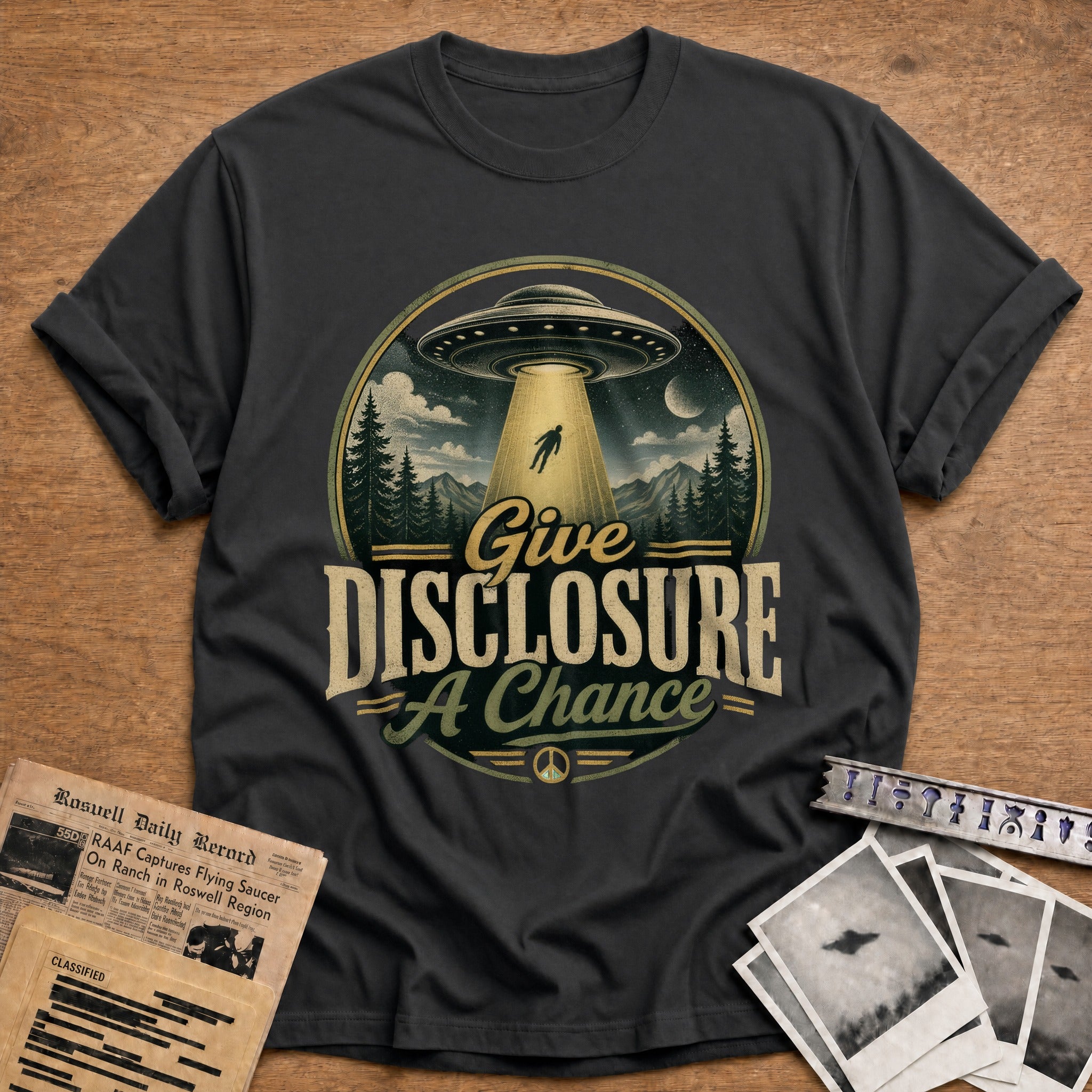 Give Disclosure A Chance 01 - Charcoal