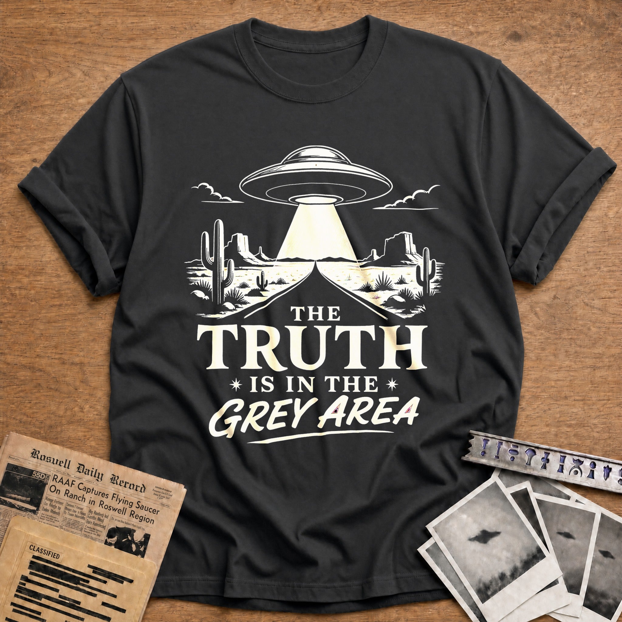 Grey Area Truth - Charcoal