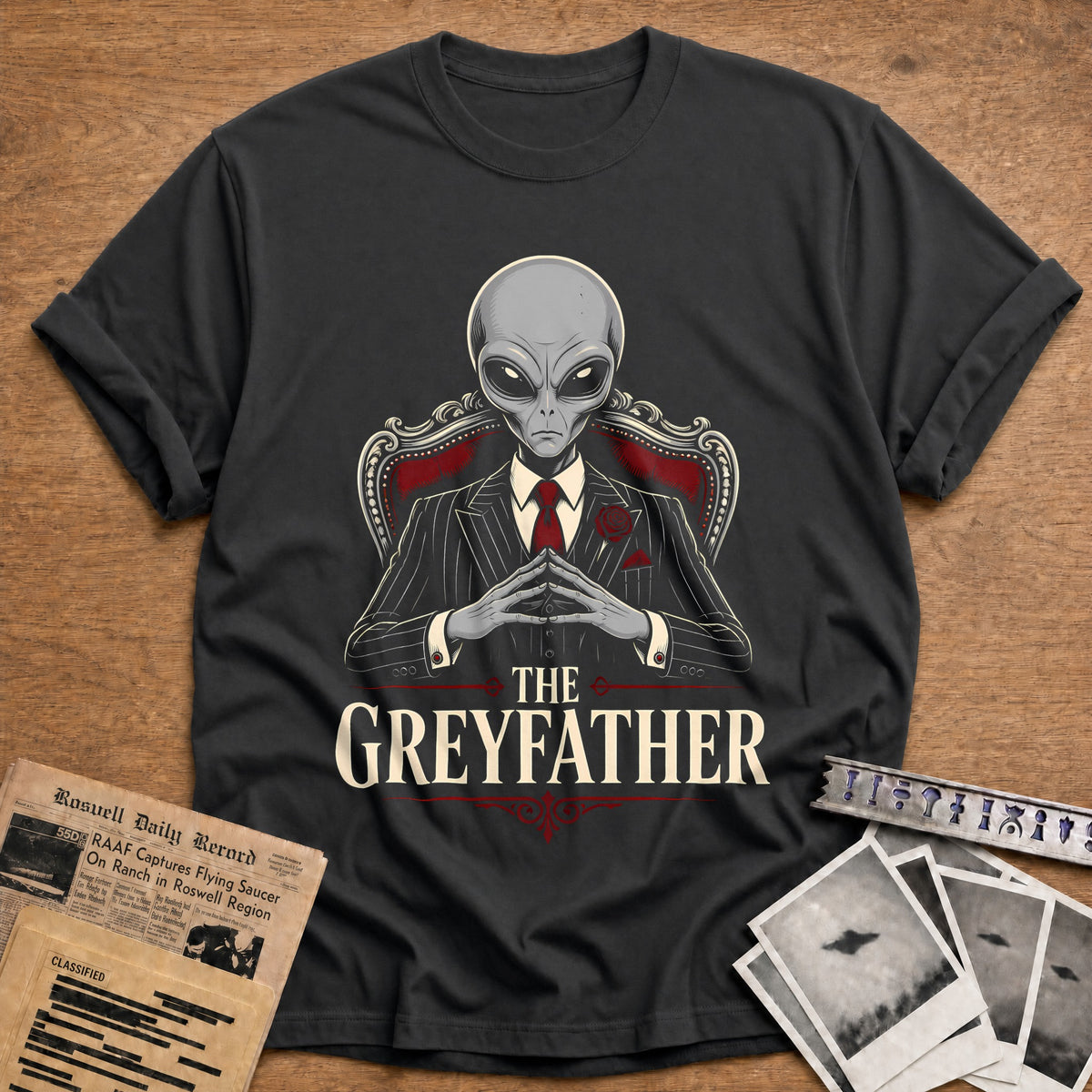 Greyfather 13 T-Shirt - Charcoal