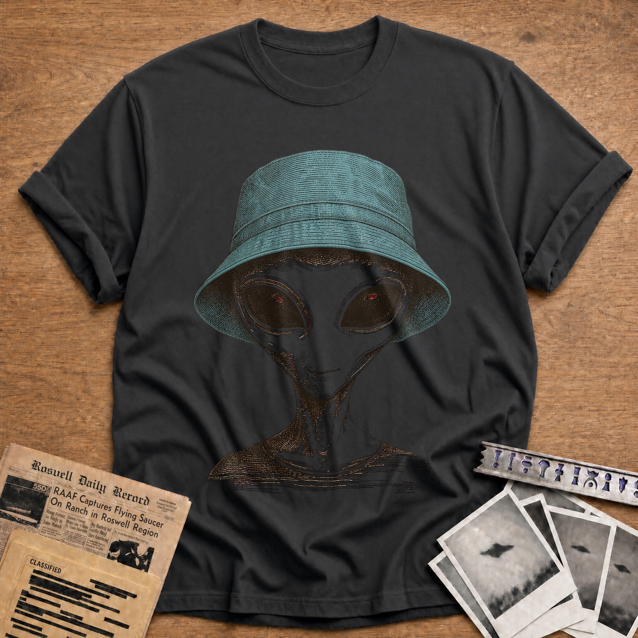 Hat Person - Charcoal