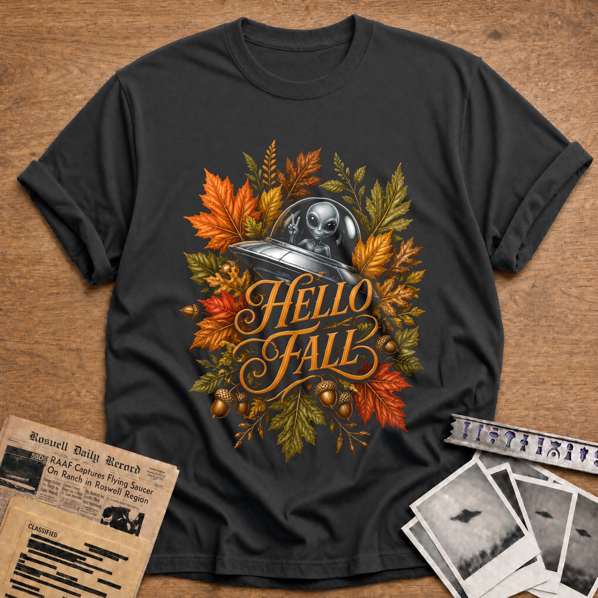 Hello Fall Bouquet 44 - Charcoal