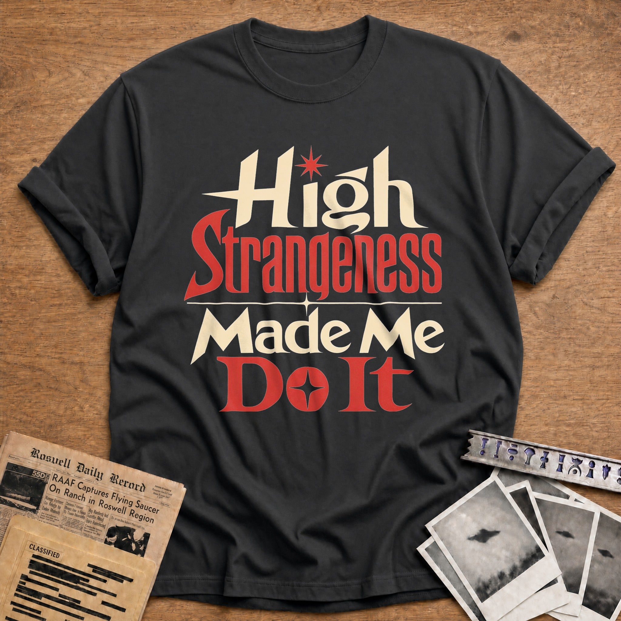 High Strangeness Made Me Do It 01 - Charcoal