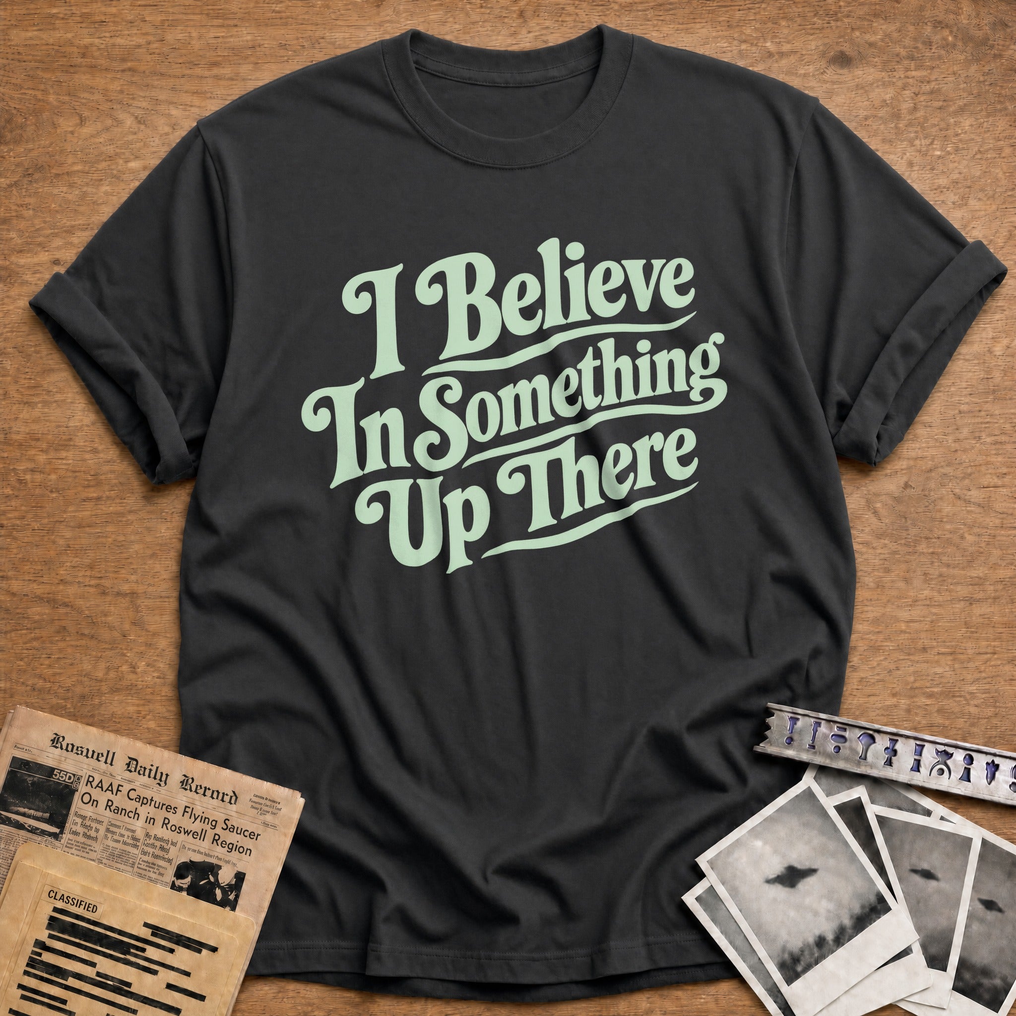 I Believe In Something Up There 02 - Charcoal