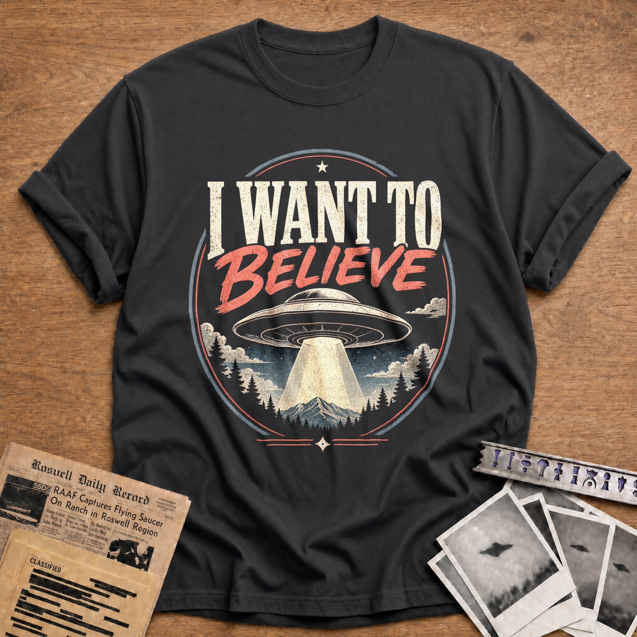 I Choose To Believe - Charcoal
