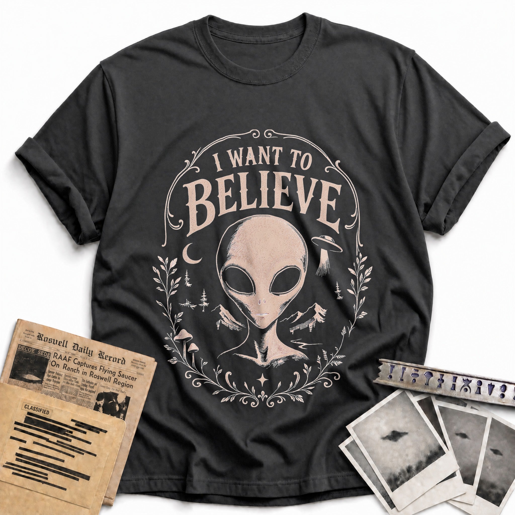 I Want To Believe 03 - Charcoal