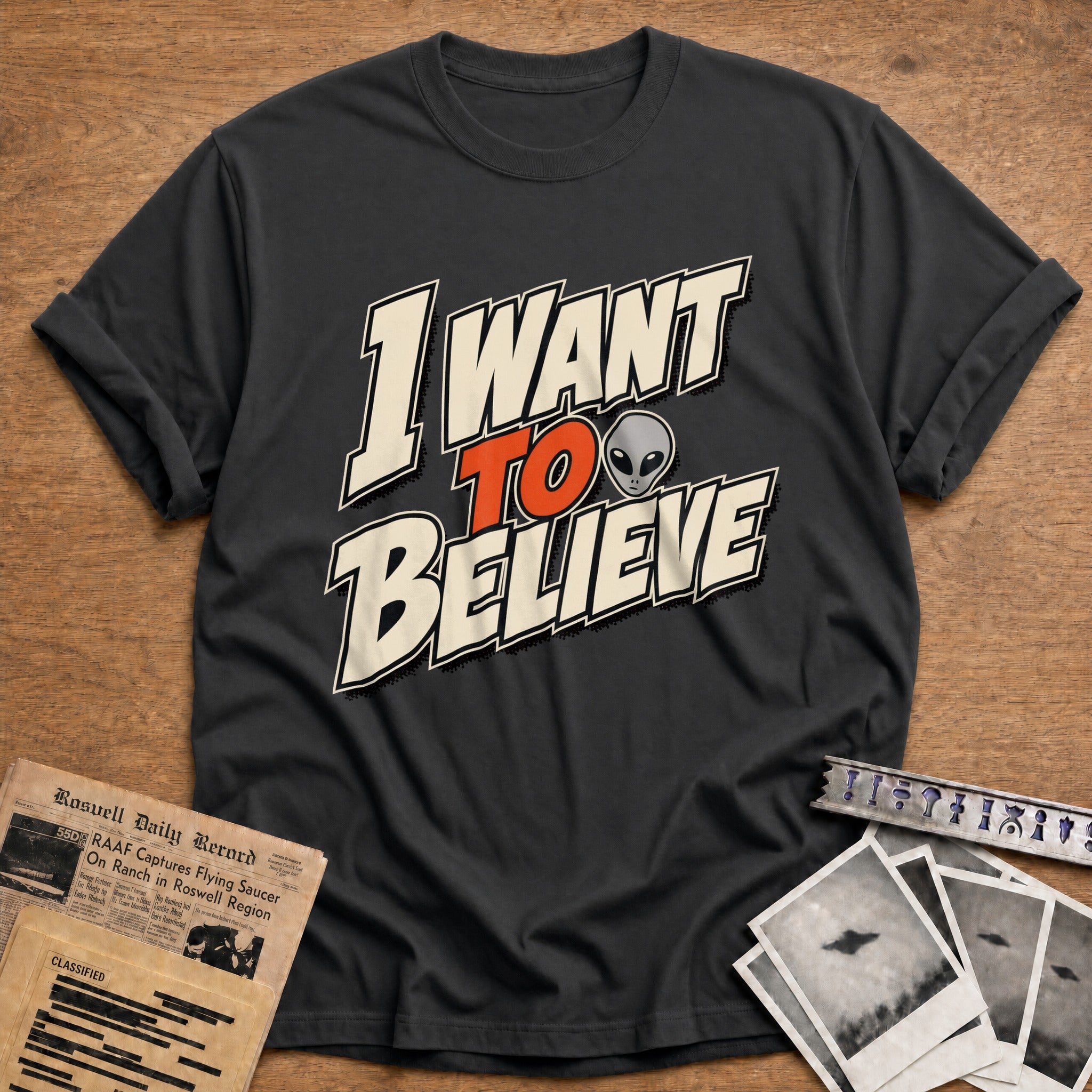 I Want To Believe 02 - Charcoal