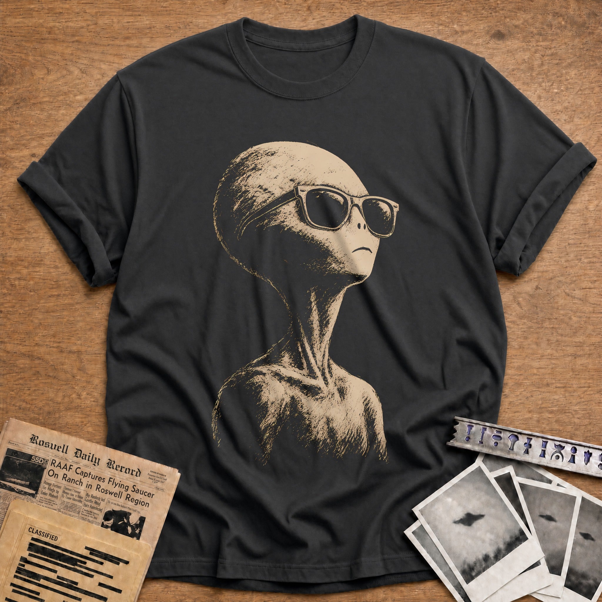Intellectually Curious T-Shirt - Charcoal