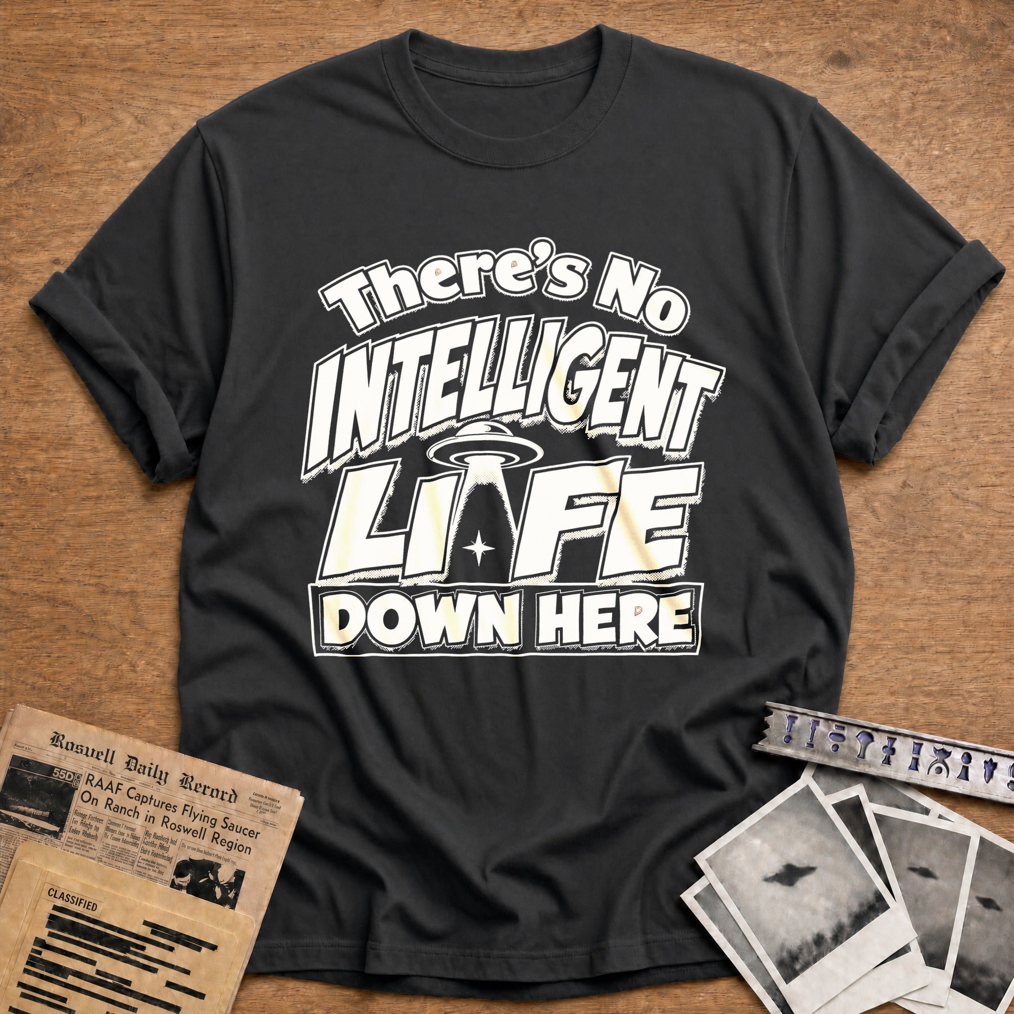 Intelligent Life Down Here - Charcoal