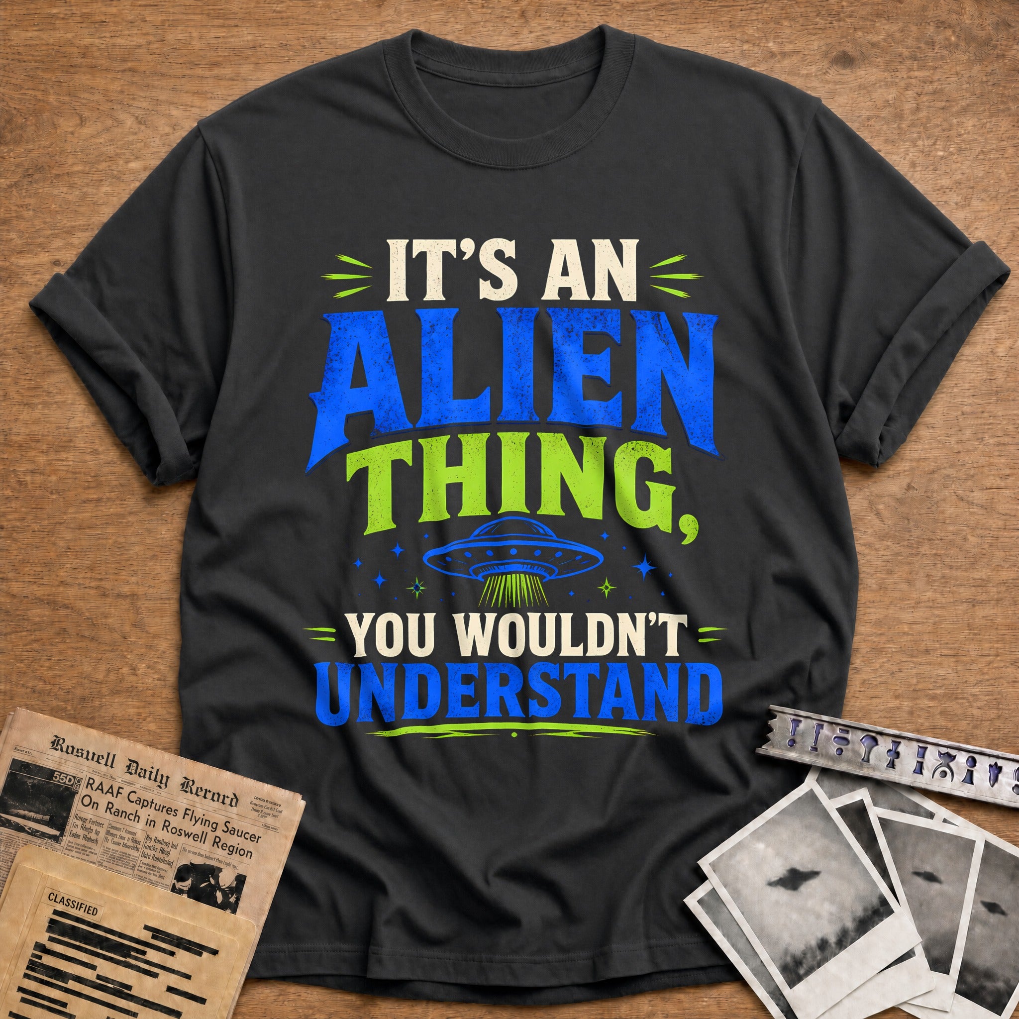 It S An Alien Thing You Wouldn T Understand 86 T-Shirt - Charcoal