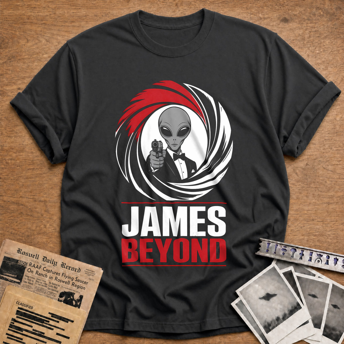 James Beyond 63 T-Shirt - Charcoal