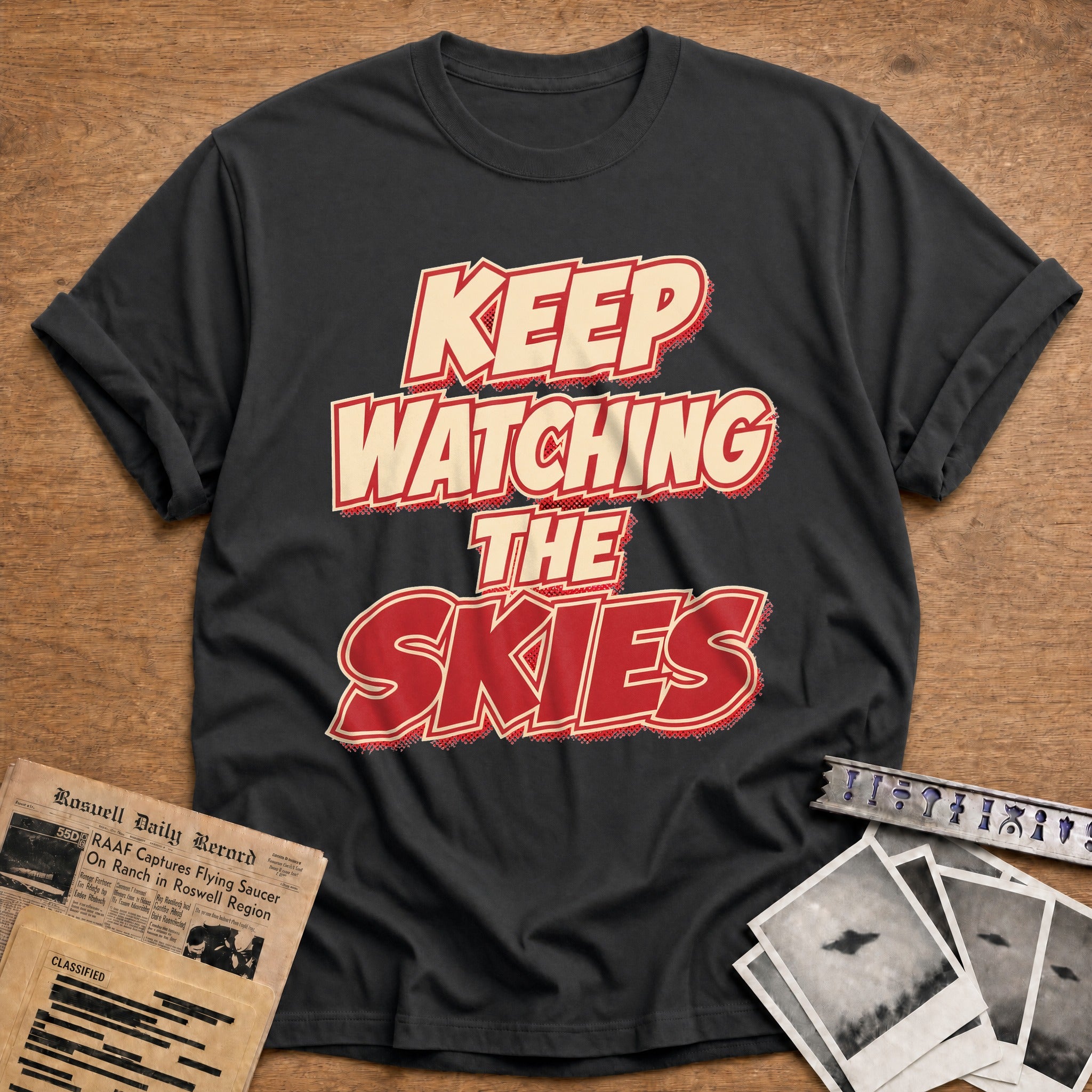 Keep Watching The Skies 01 - Charcoal