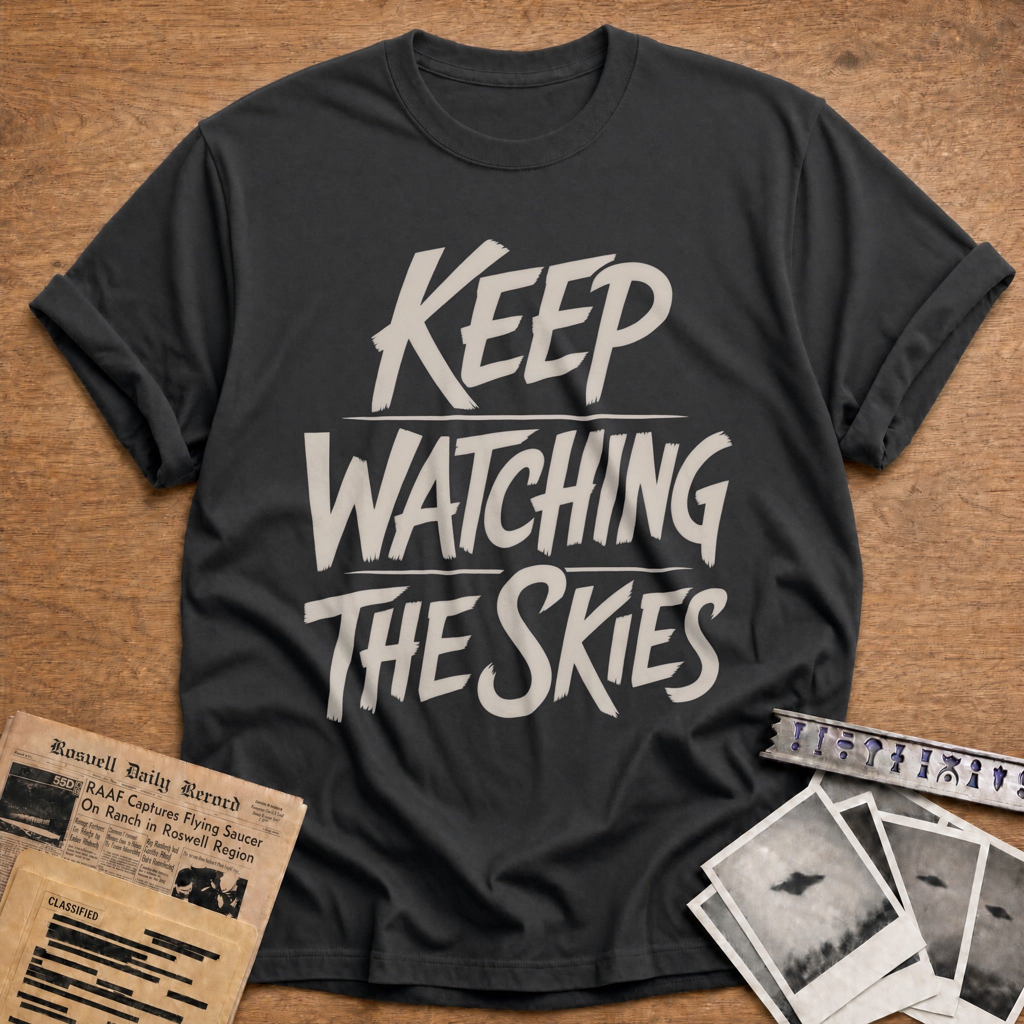 Keep Watching The Skies 03 - Charcoal