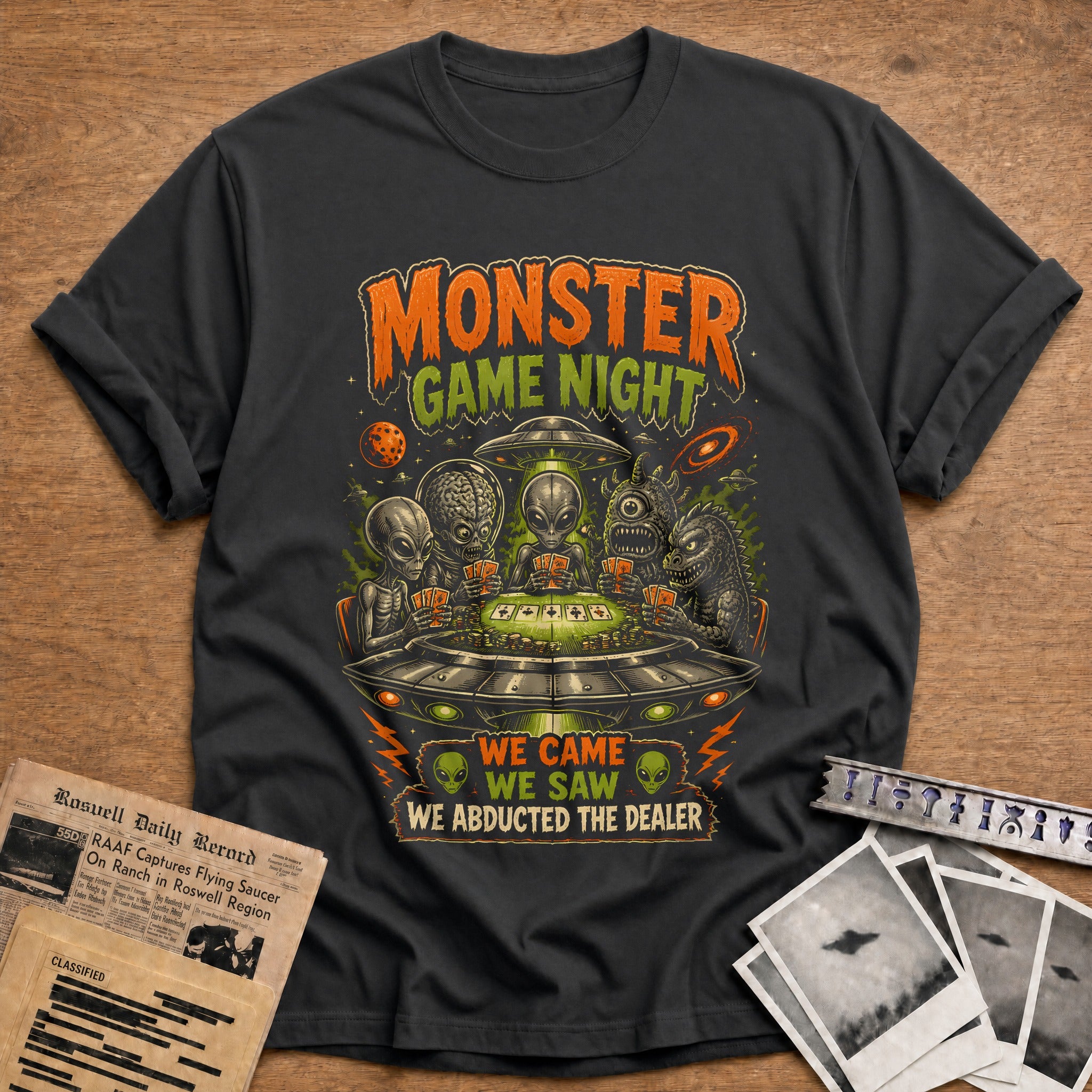 Monster Game Night 35 - Charcoal