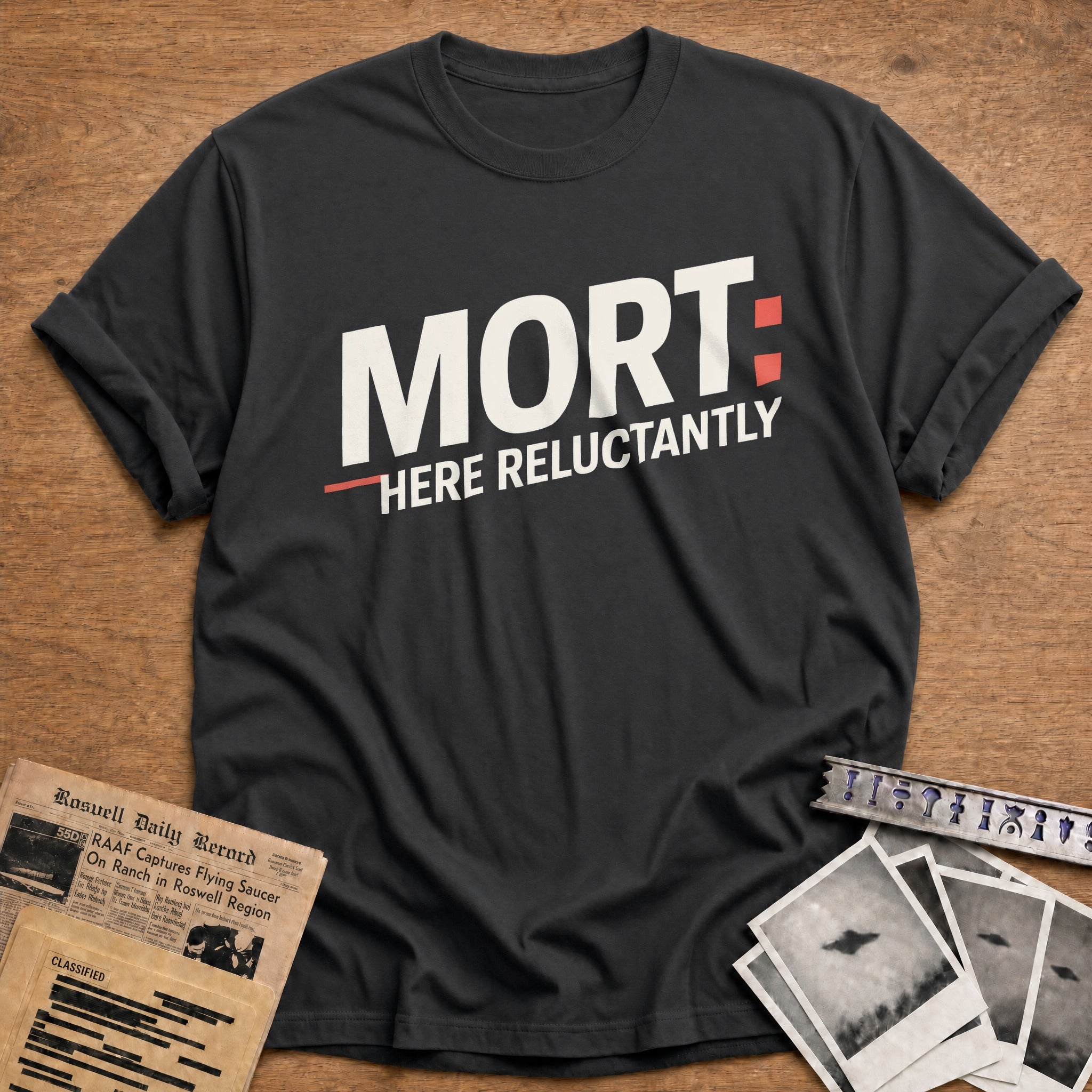 Mort Here Reluctantly 03 - Charcoal