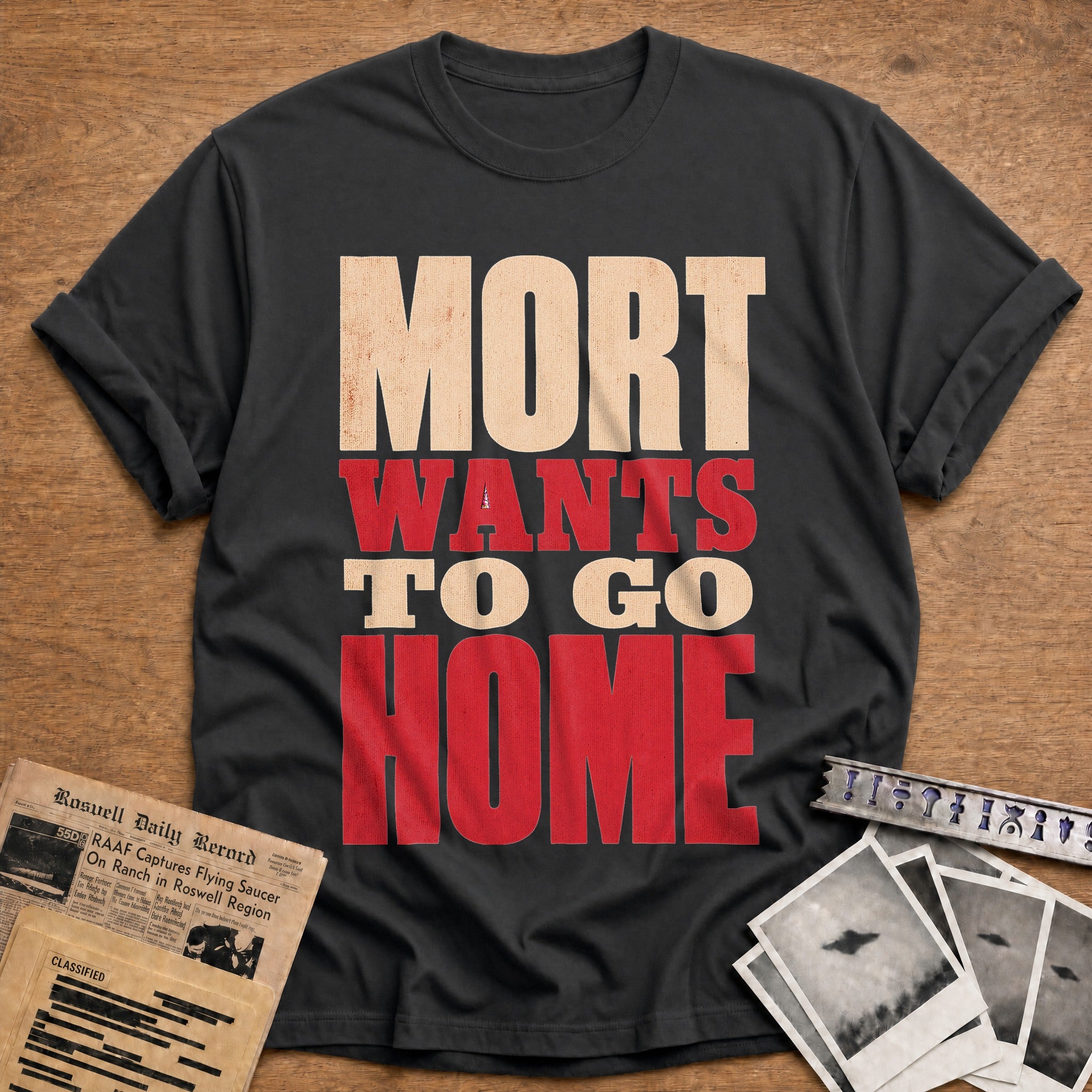Mort Wants To Go Home 03 - Charcoal