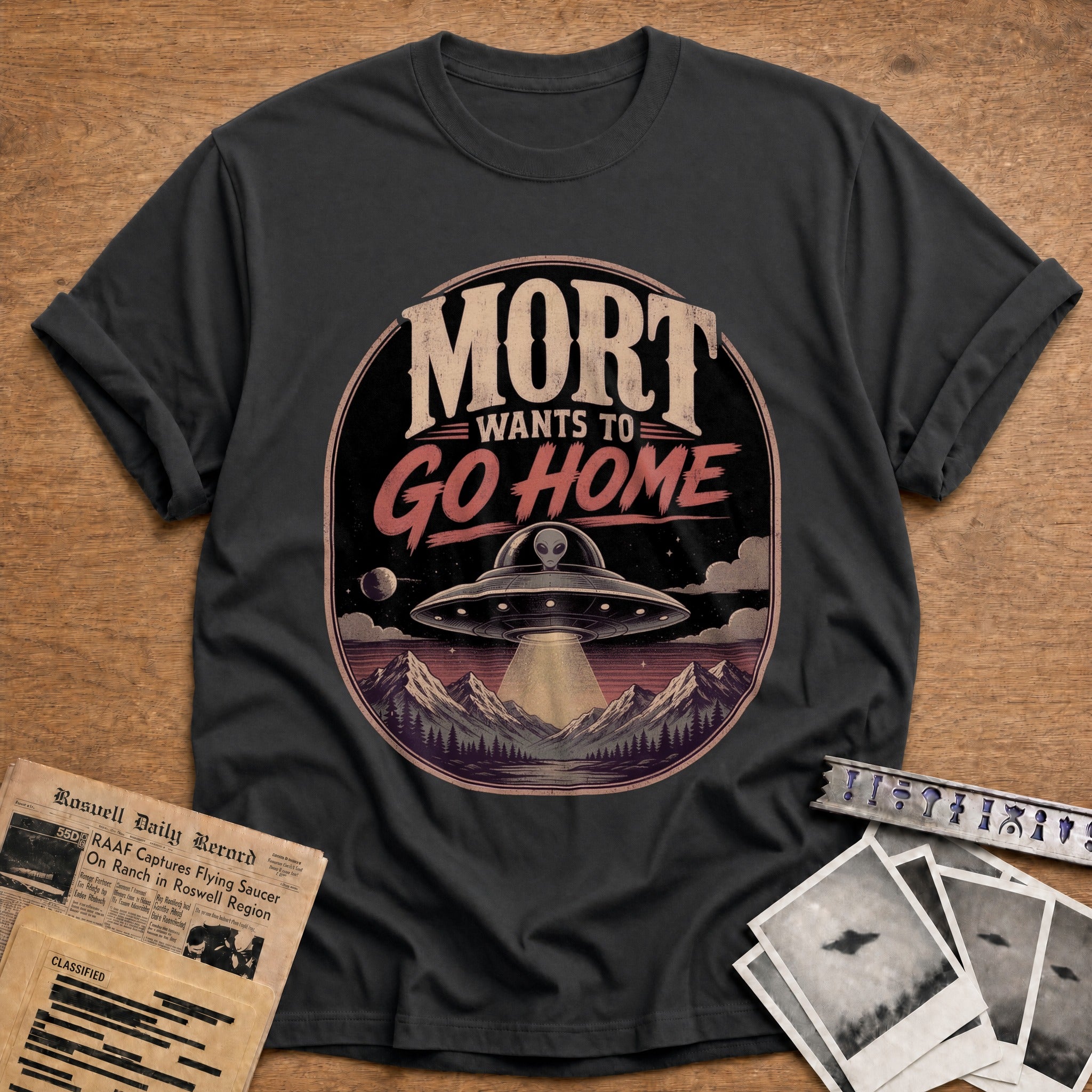 Mort Wants To Go Home 04 - Charcoal