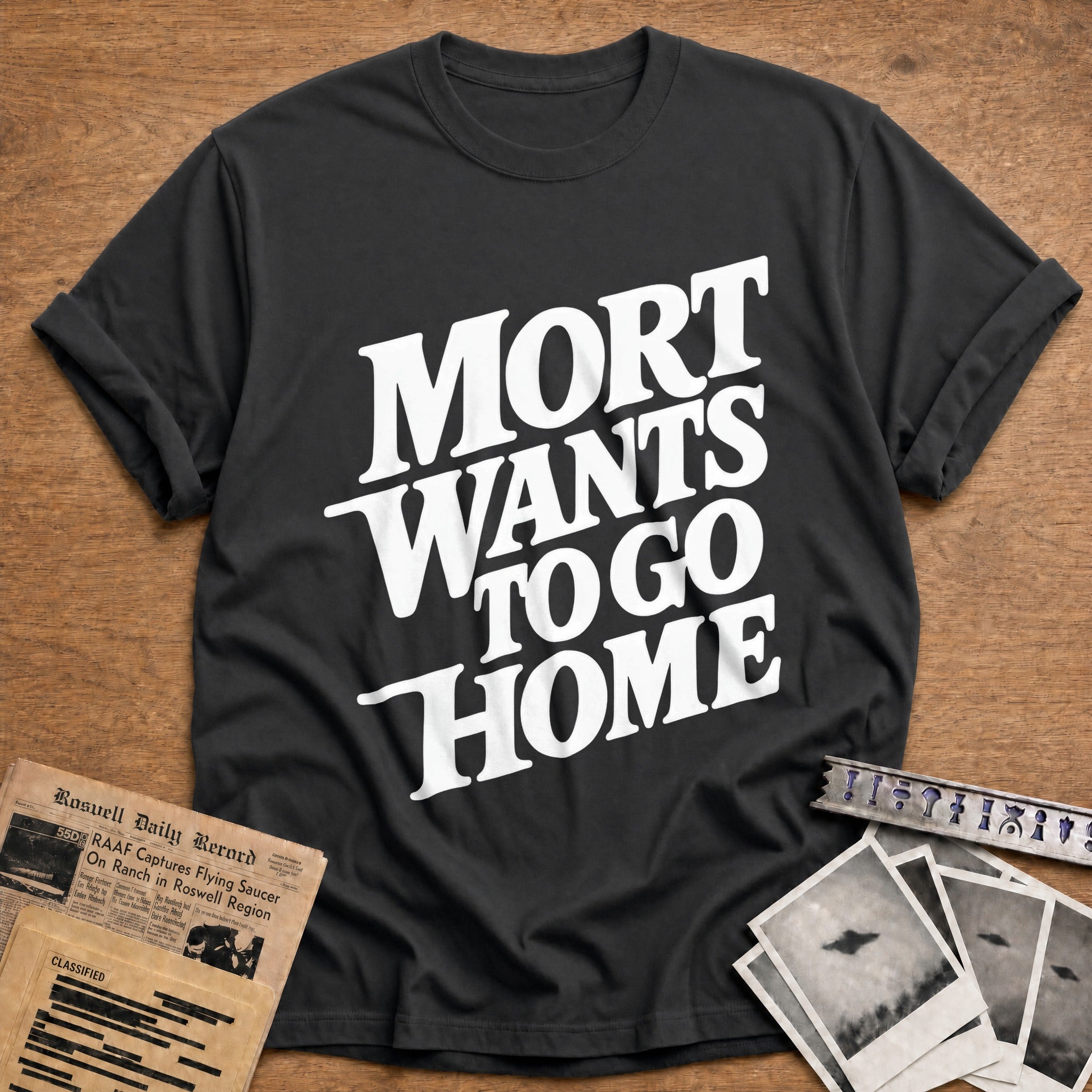 Mort Wants To Go Home 05 - Charcoal