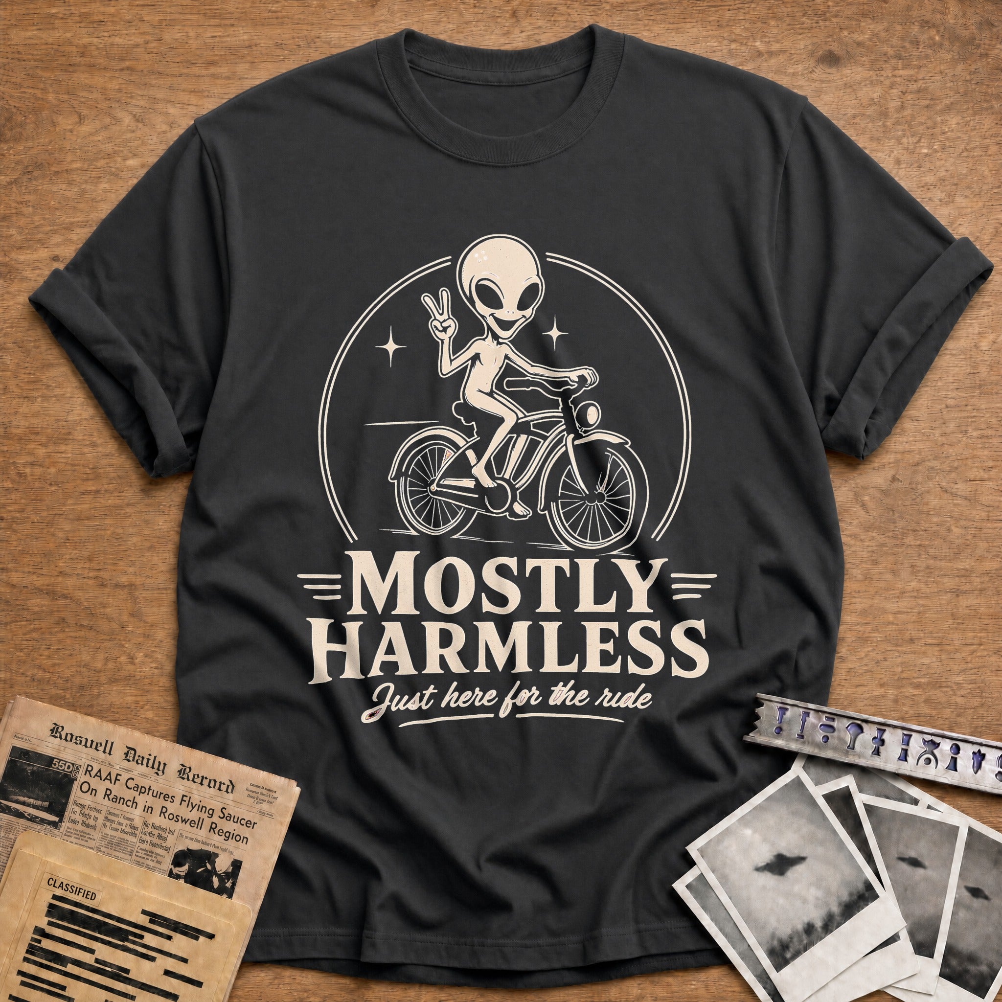 Mostly Harmless - Charcoal