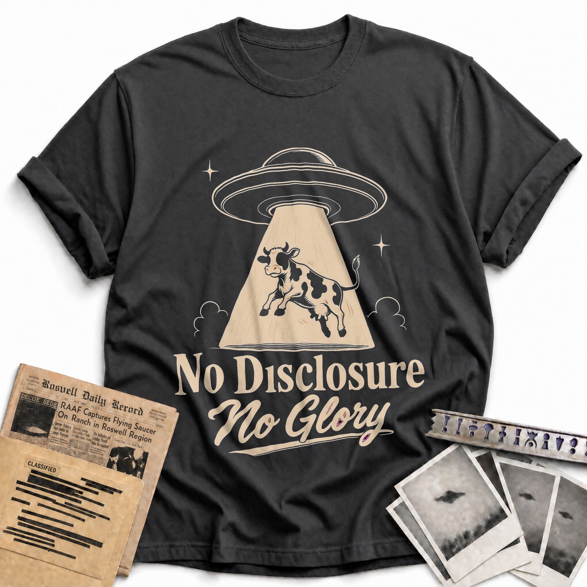 No Disclosure No Glory 02 - Charcoal