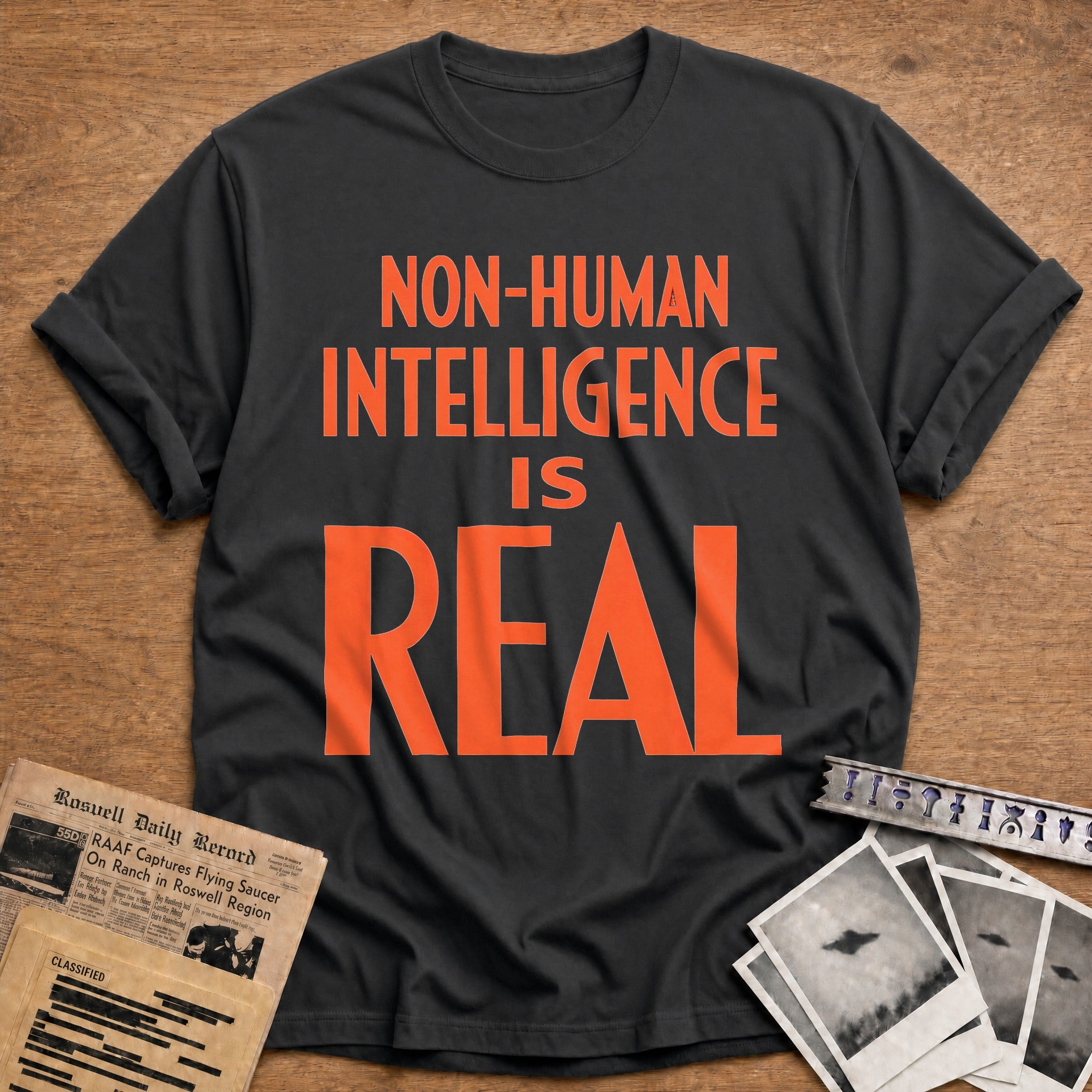 Non Human Intelligence Is Real 02 - Charcoal