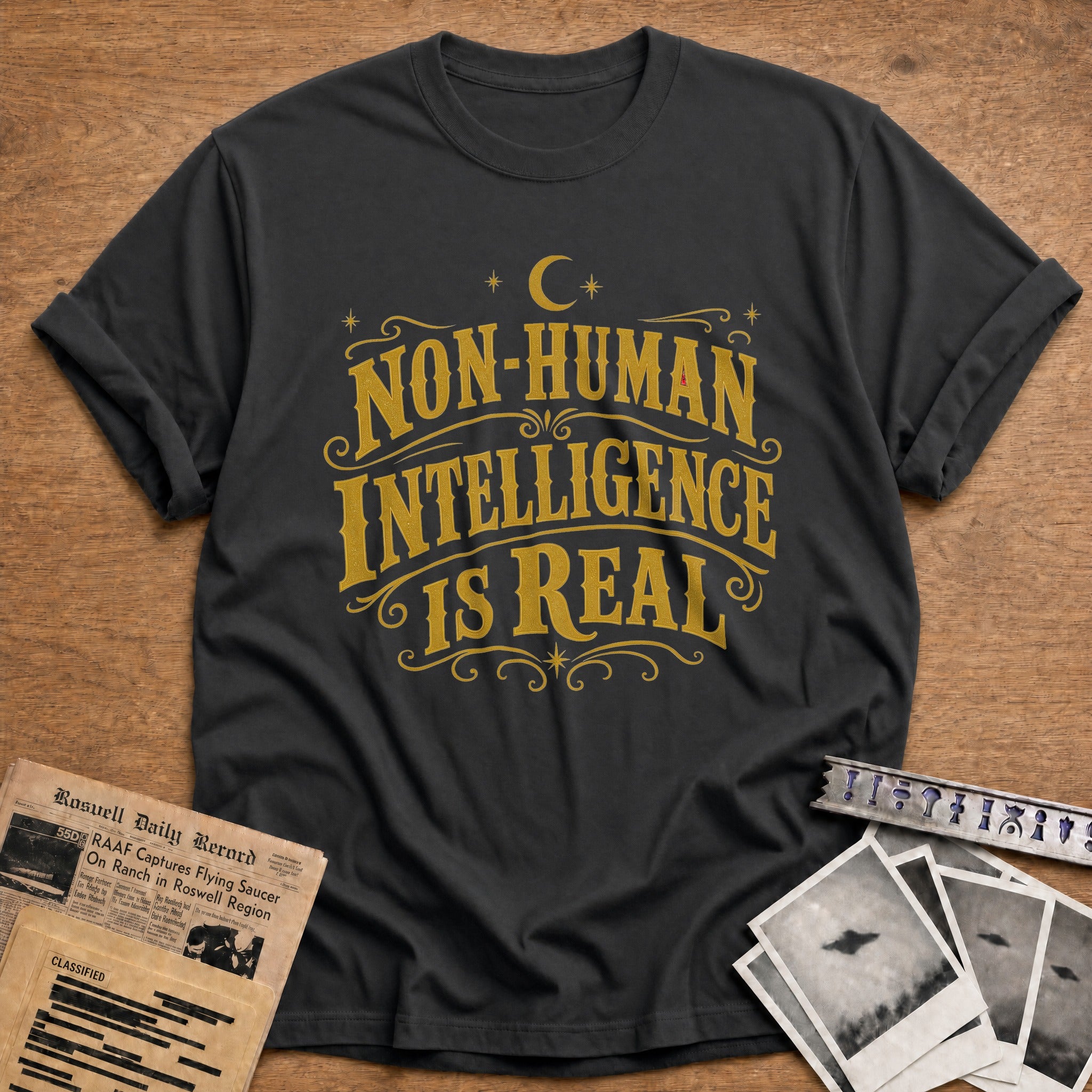 Non Human Intelligence Is Real 03 - Charcoal