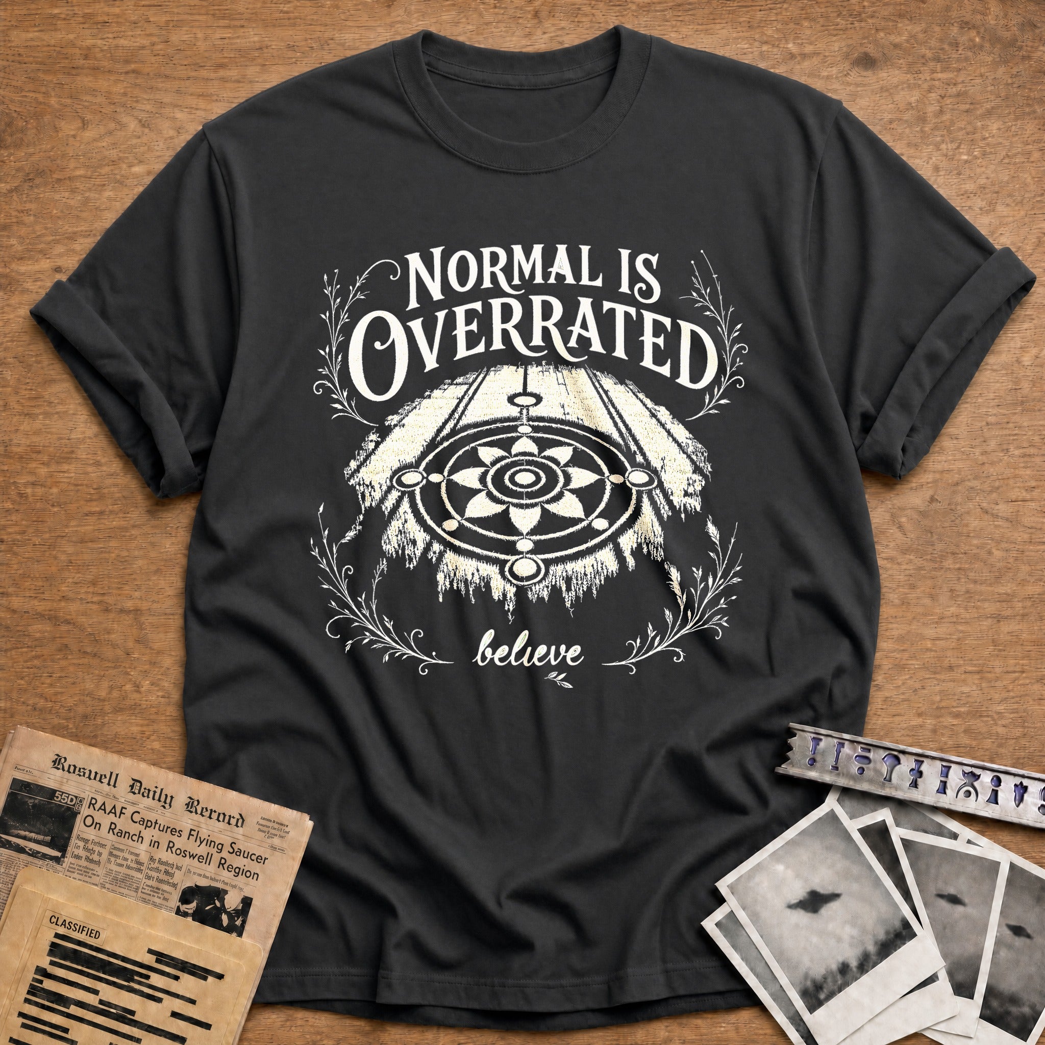 Normal Is Overrated - Charcoal