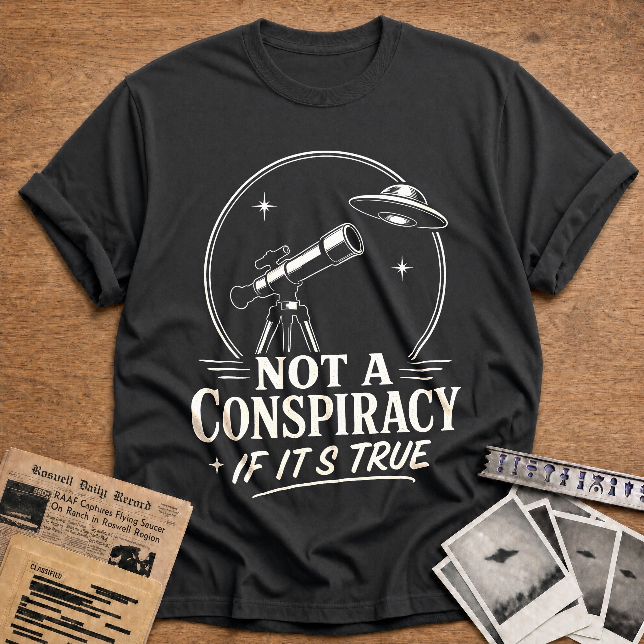 Not A Conspiracy - Charcoal