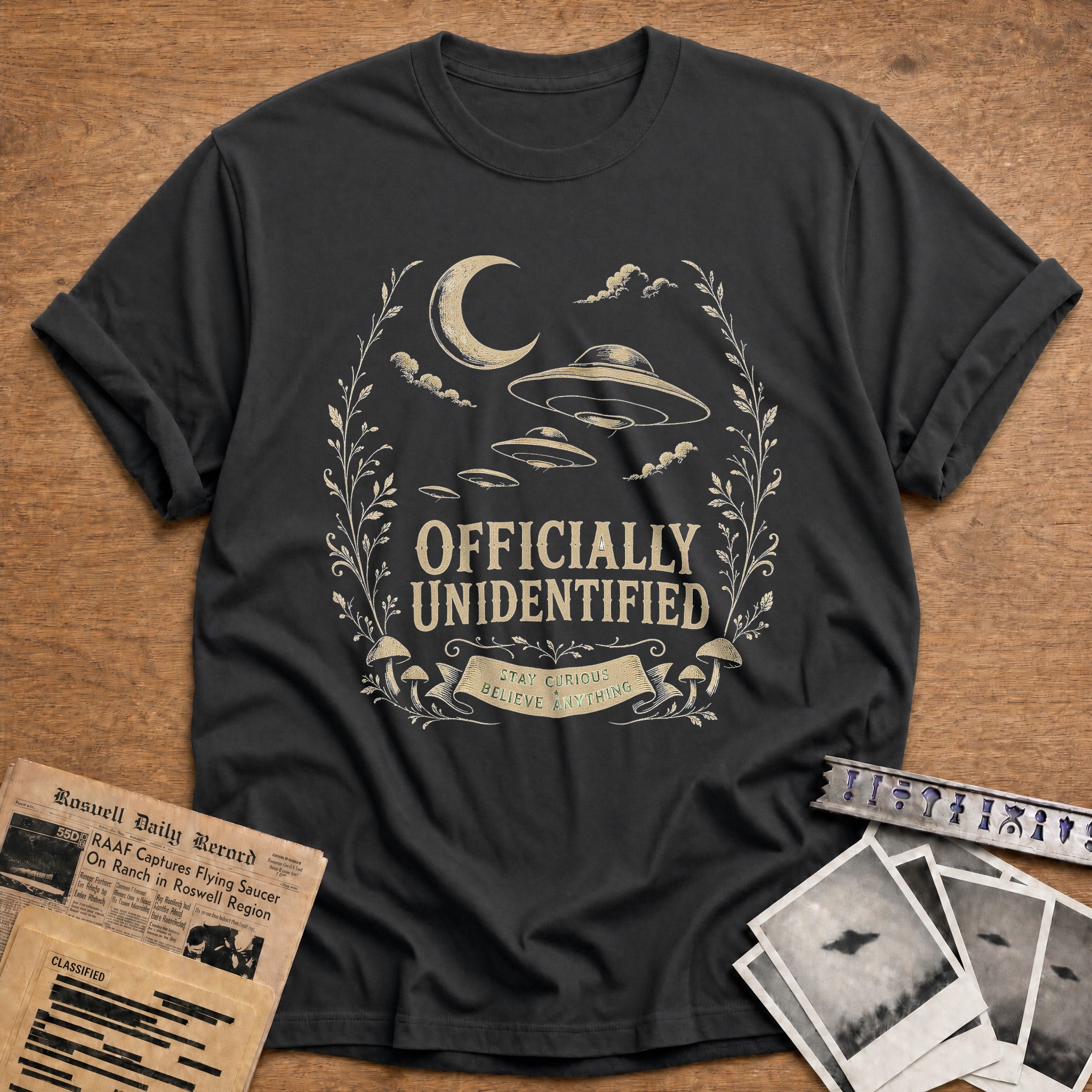 Officially Unidentified - Charcoal