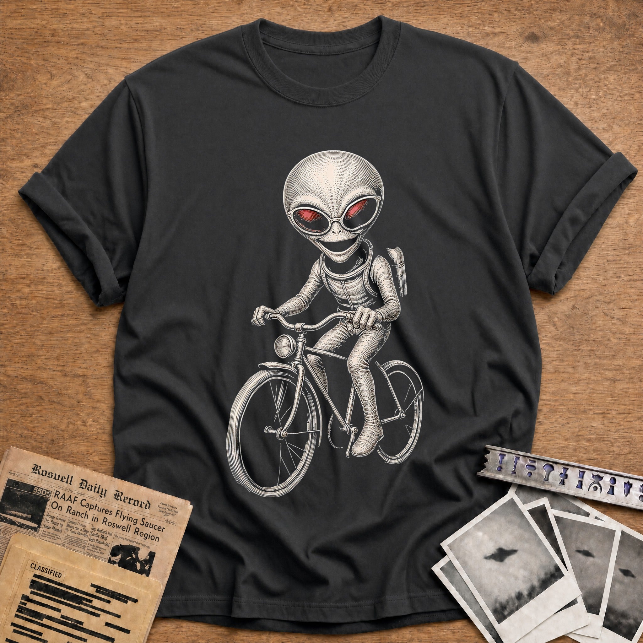 Pedal To The Stars - Charcoal
