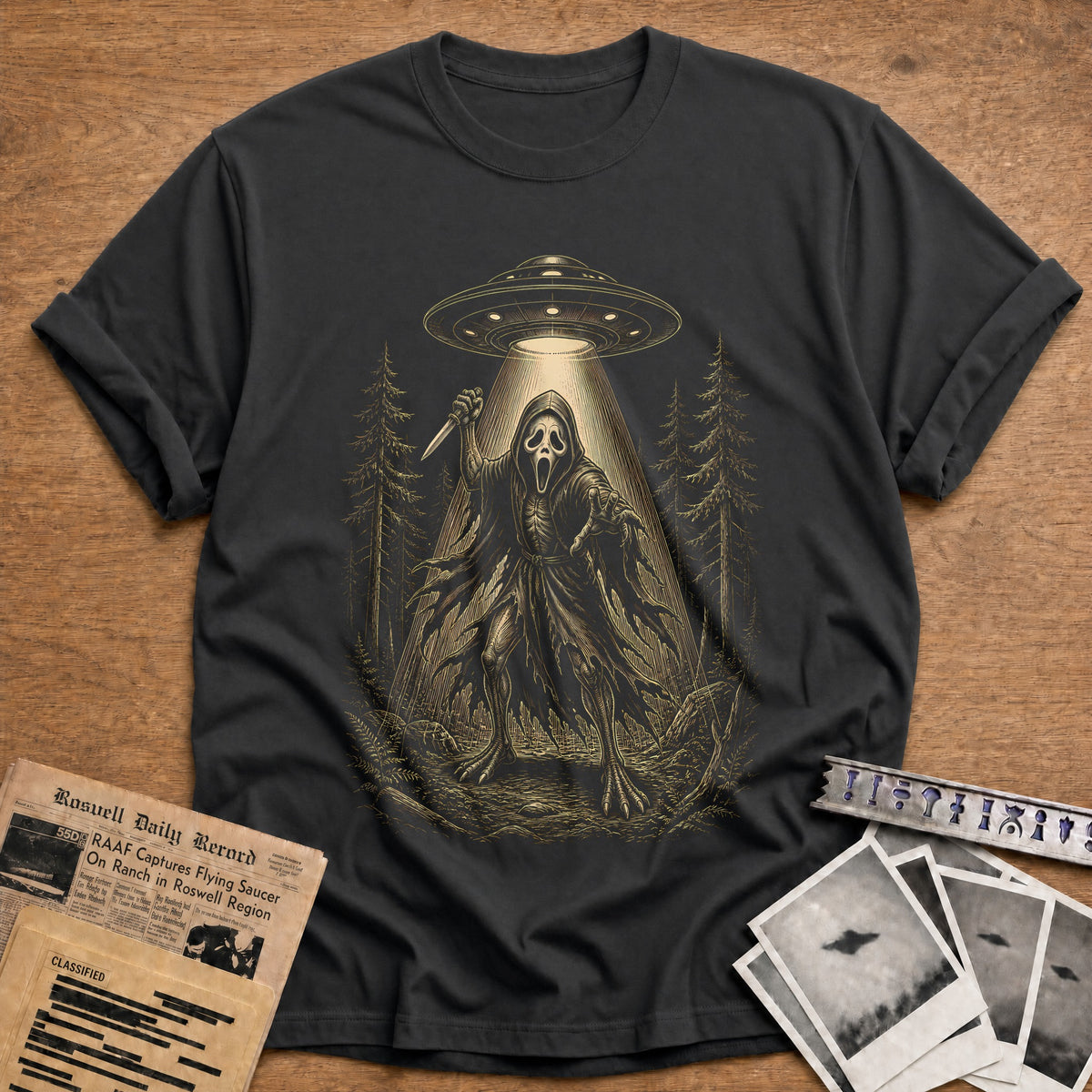 Phantom Probe 43 T-Shirt - Charcoal