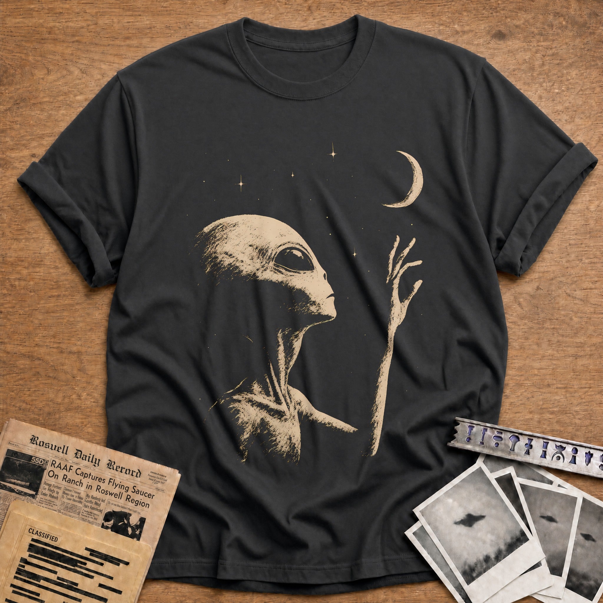 Reach Moon 59 T-Shirt - Charcoal
