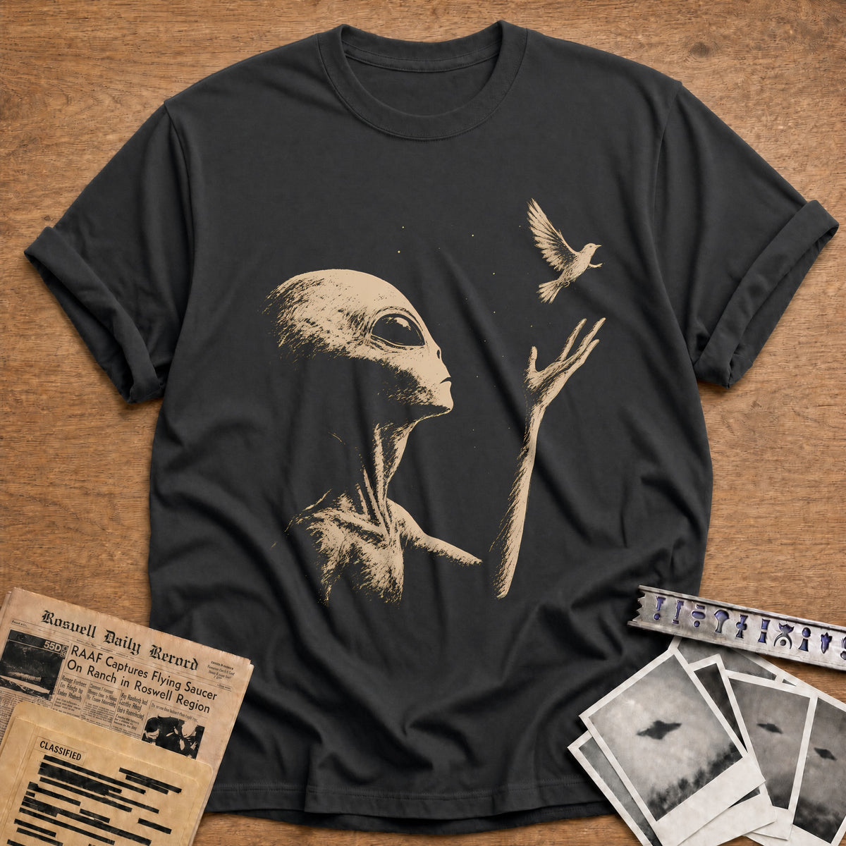 Release Bird 37 T-Shirt - Charcoal
