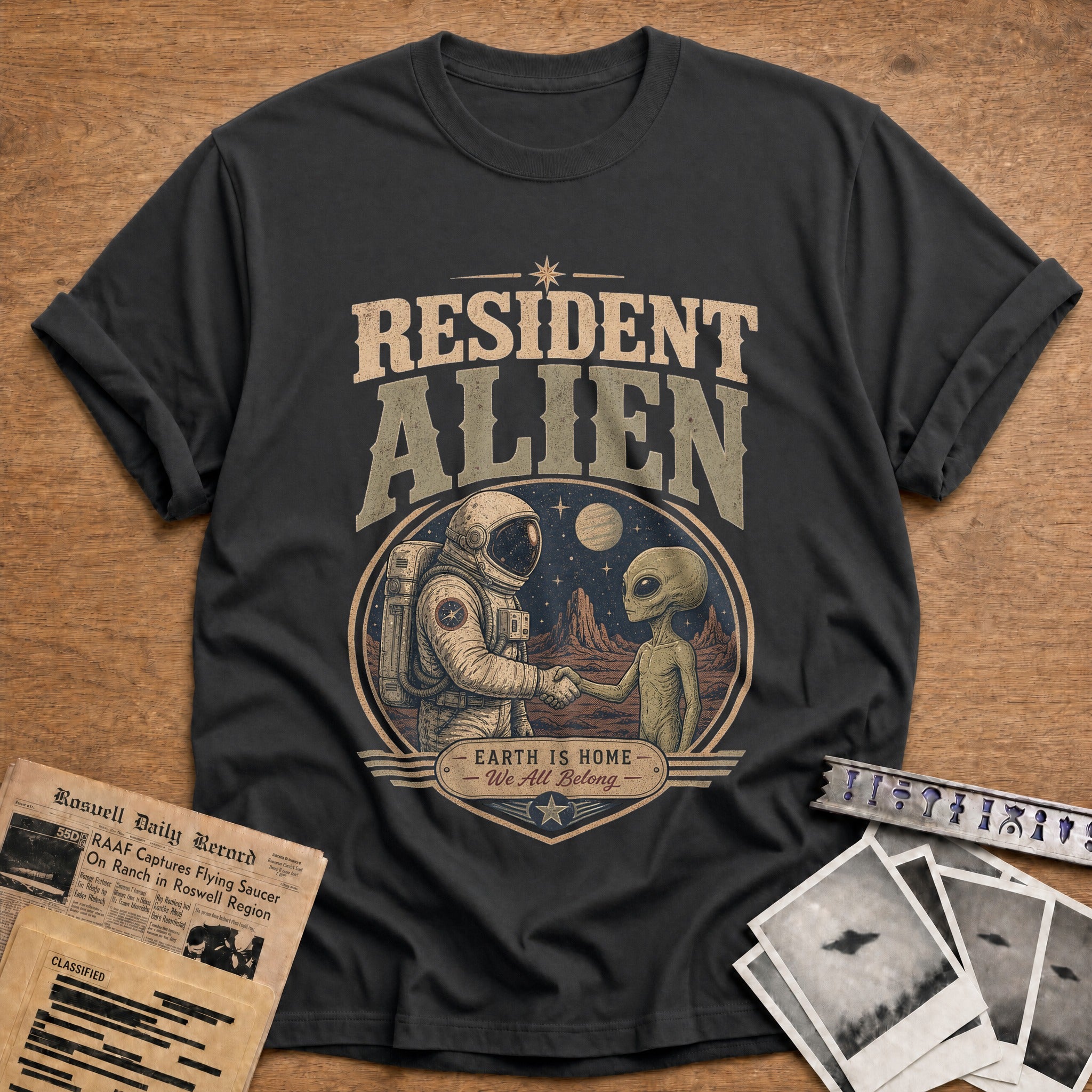 Resident Alien 02 - Charcoal