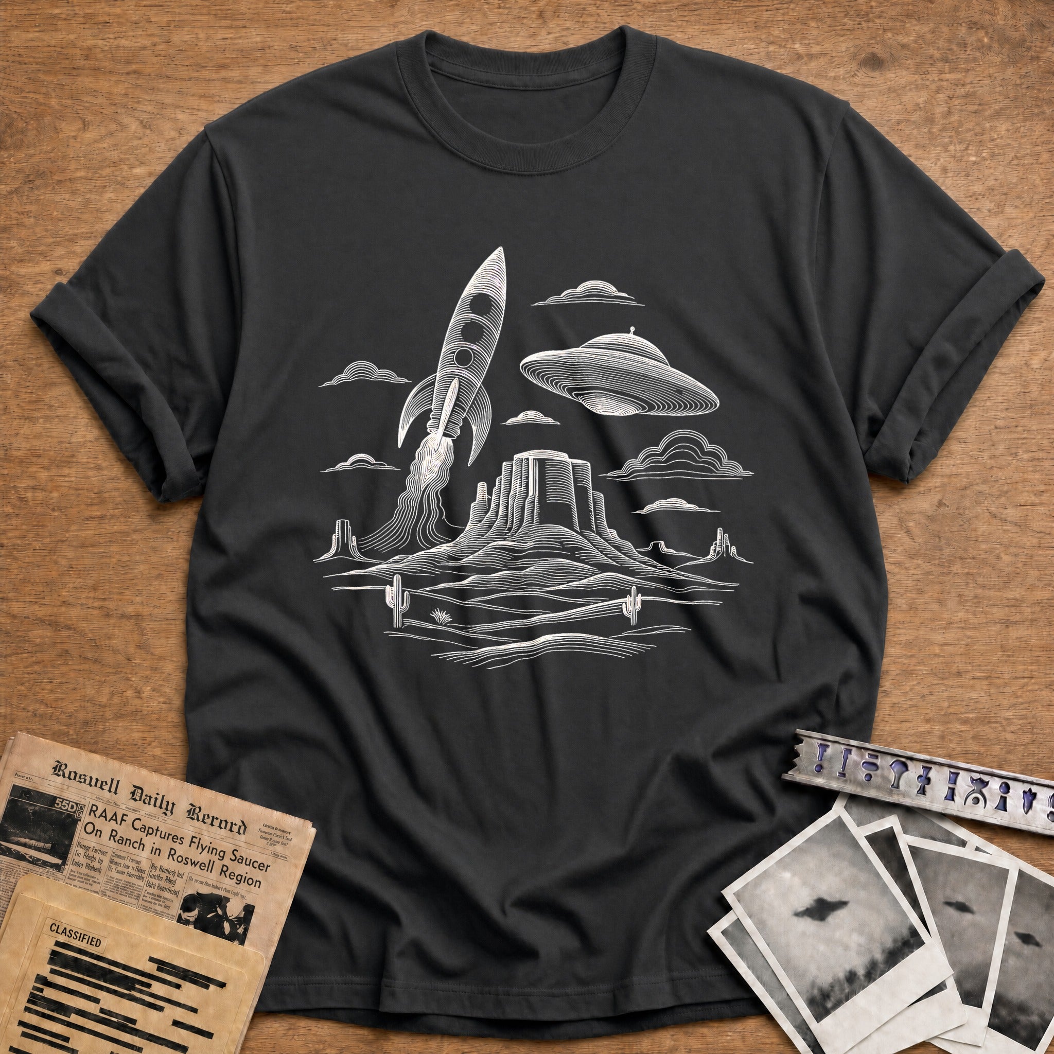 Rocket Skyline - Charcoal