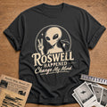 Roswell Happened Change My Mind 01 - Charcoal