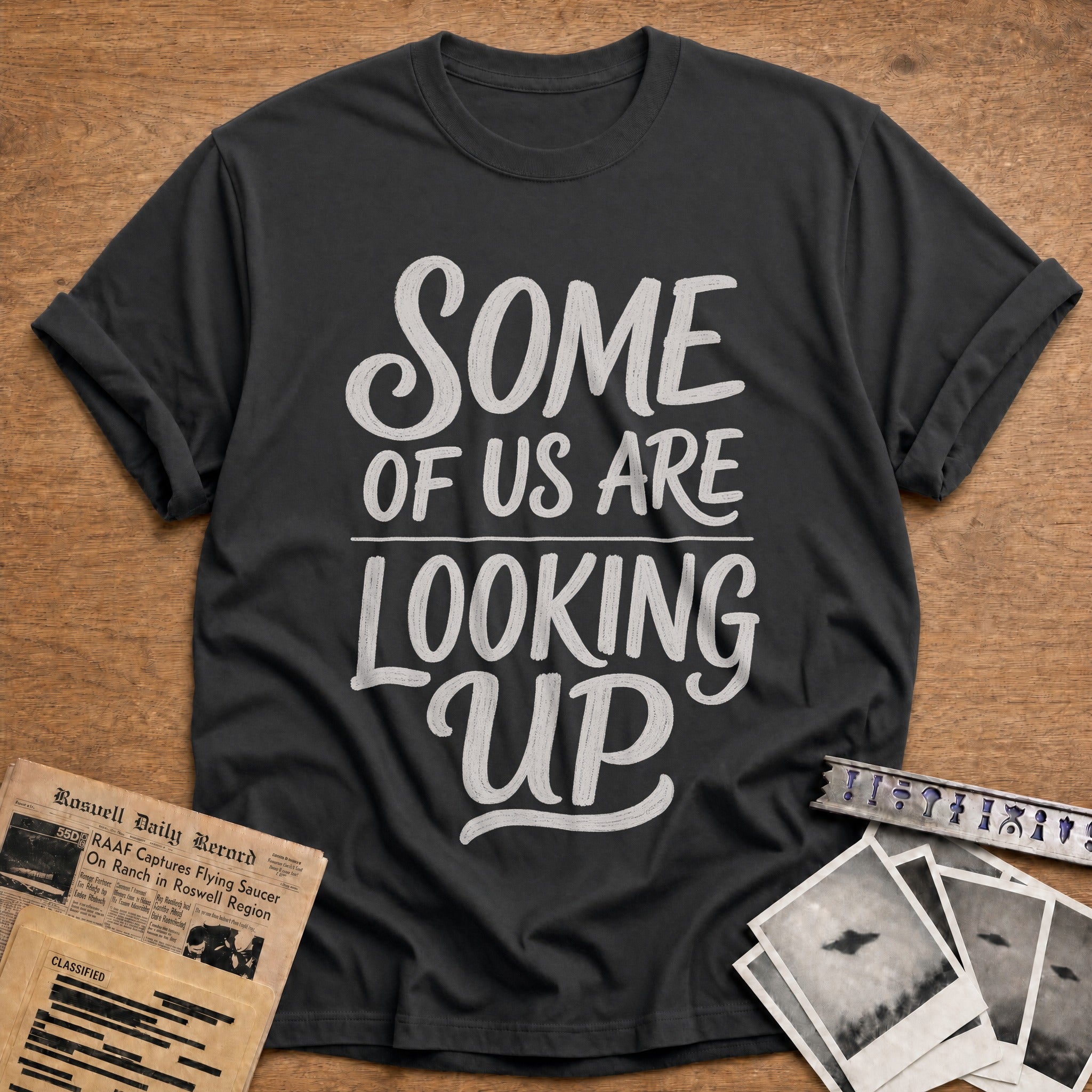 Some Of Us Are Looking Up 05 - Charcoal