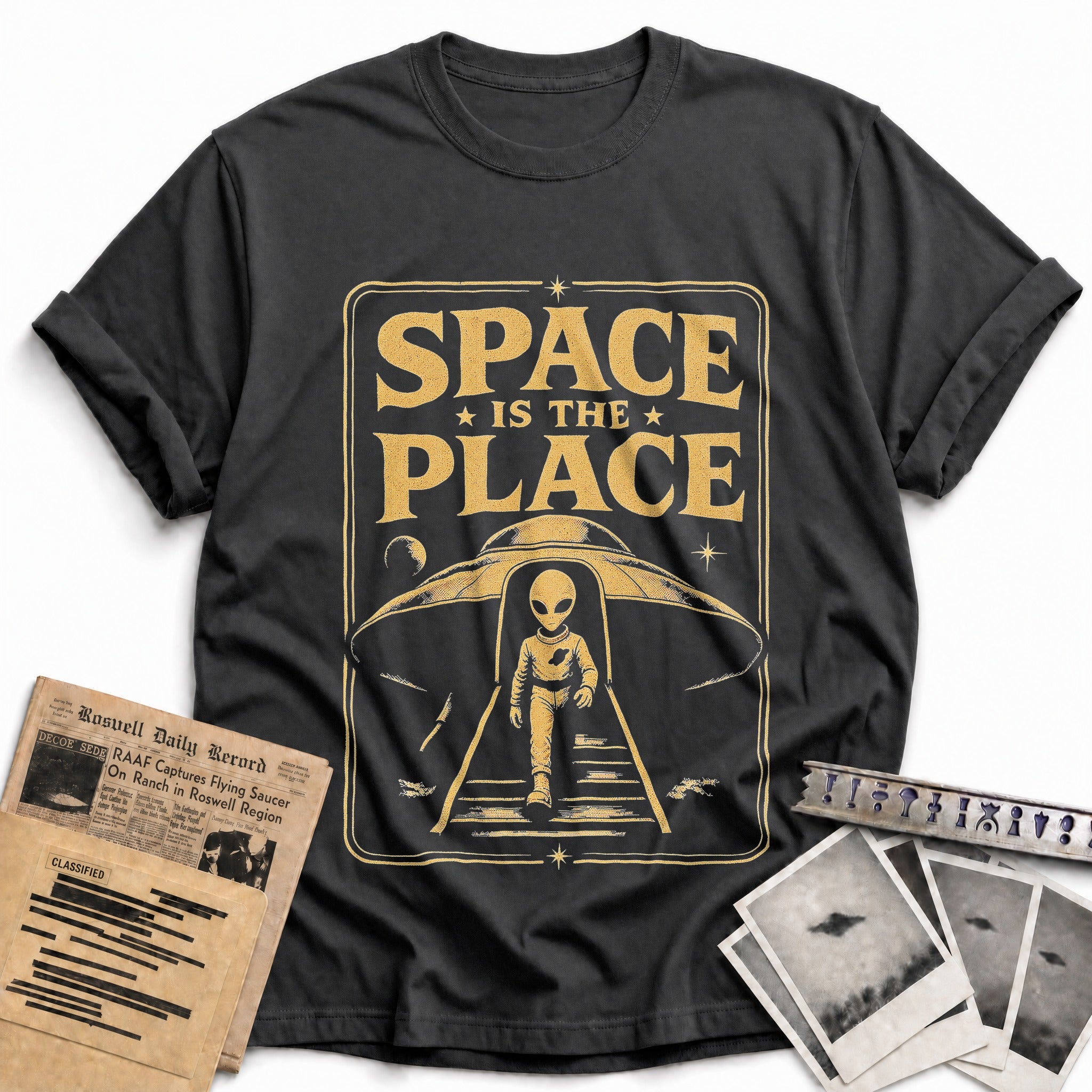 Space Is The Place 02 - Charcoal