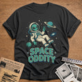 Space Oddity 15 T-Shirt - Charcoal