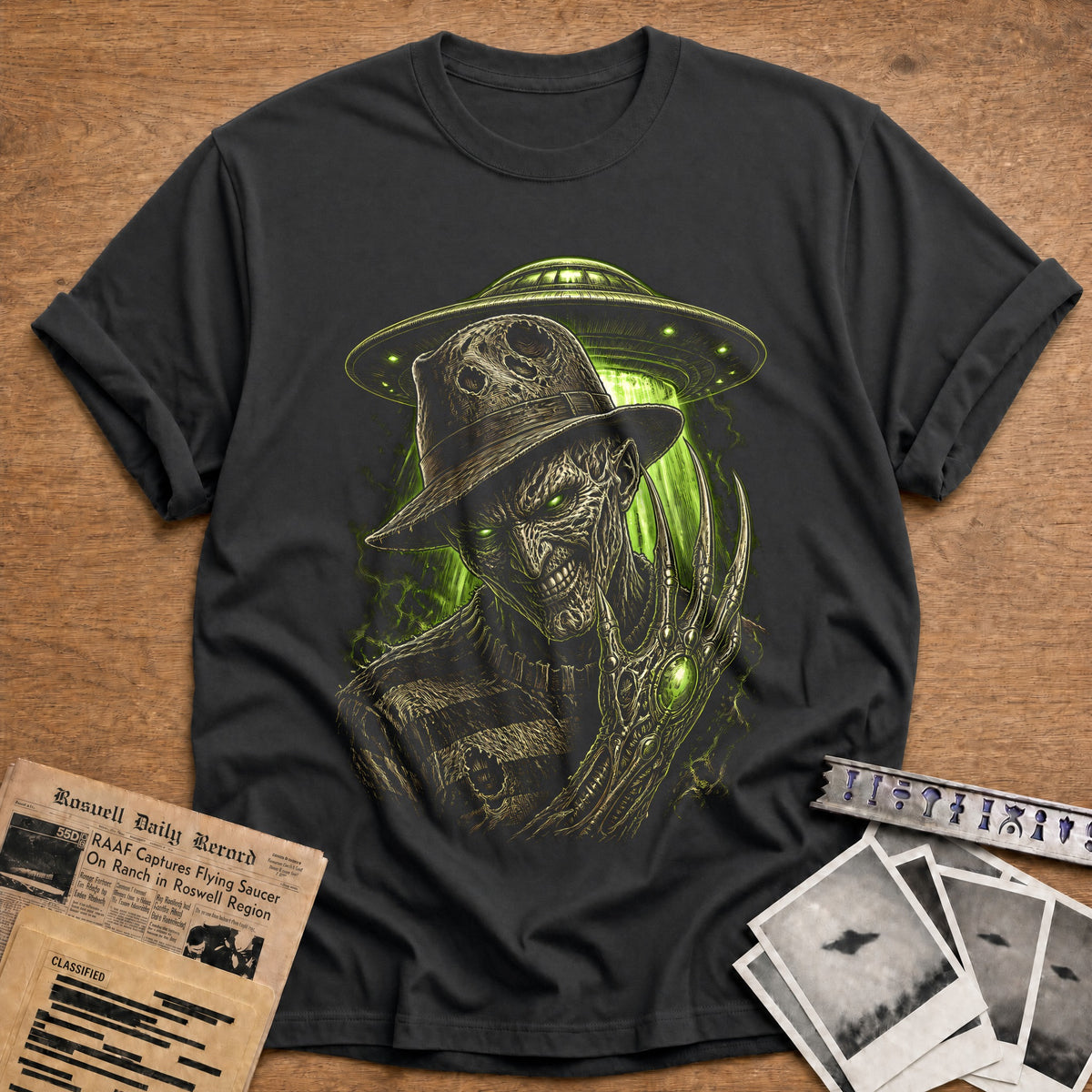 Star Slasher 13 T-Shirt - Charcoal