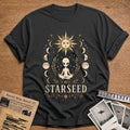Starseed Folk 38 T-Shirt - Charcoal