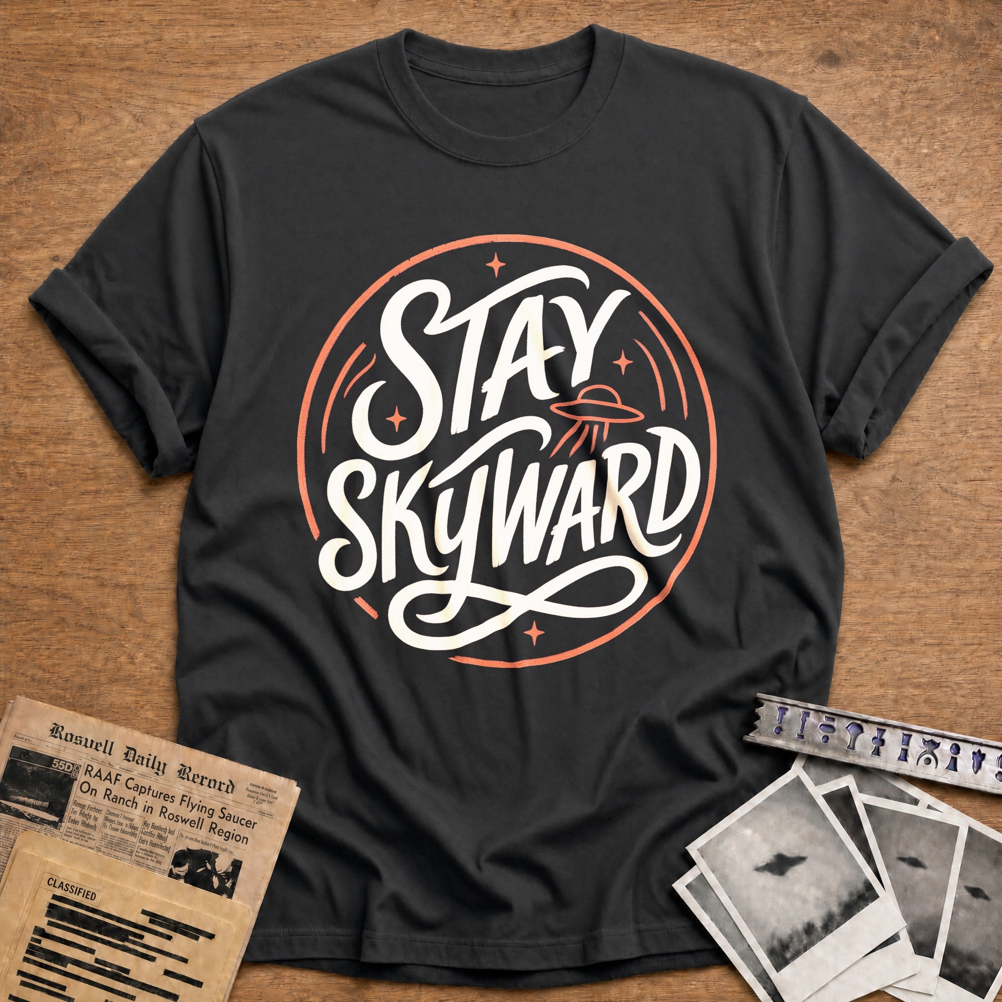 Stay Skyward - Charcoal