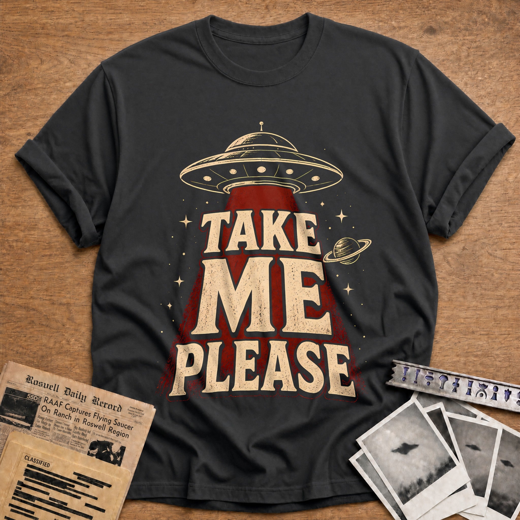 Take Me Please 25 T-Shirt - Charcoal