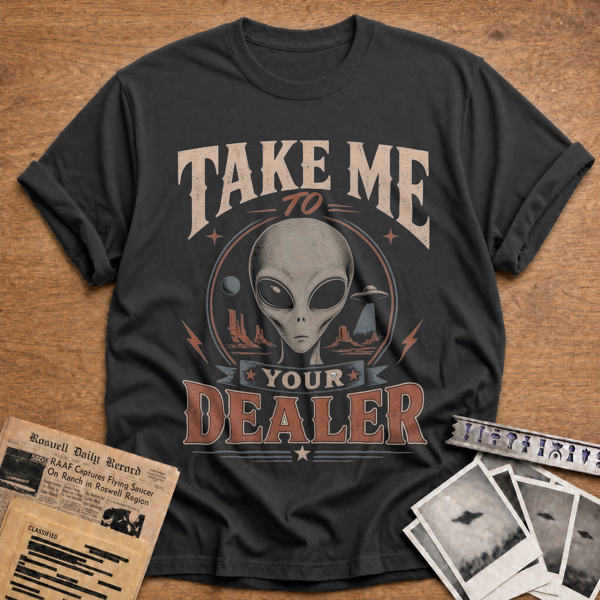 Take Me To Your Dealer 01 - Charcoal