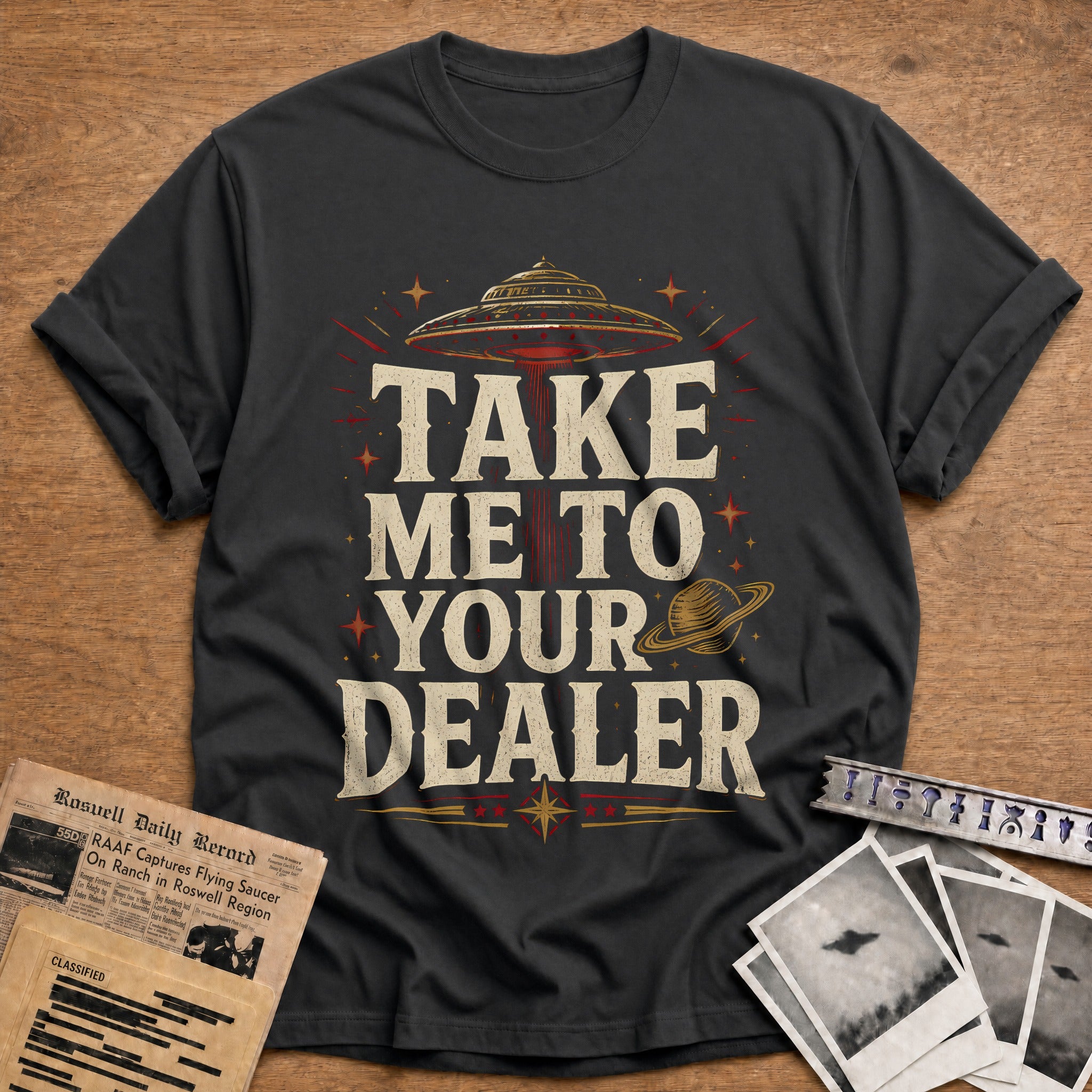 Take Me To Your Dealer 86 T-Shirt - Charcoal