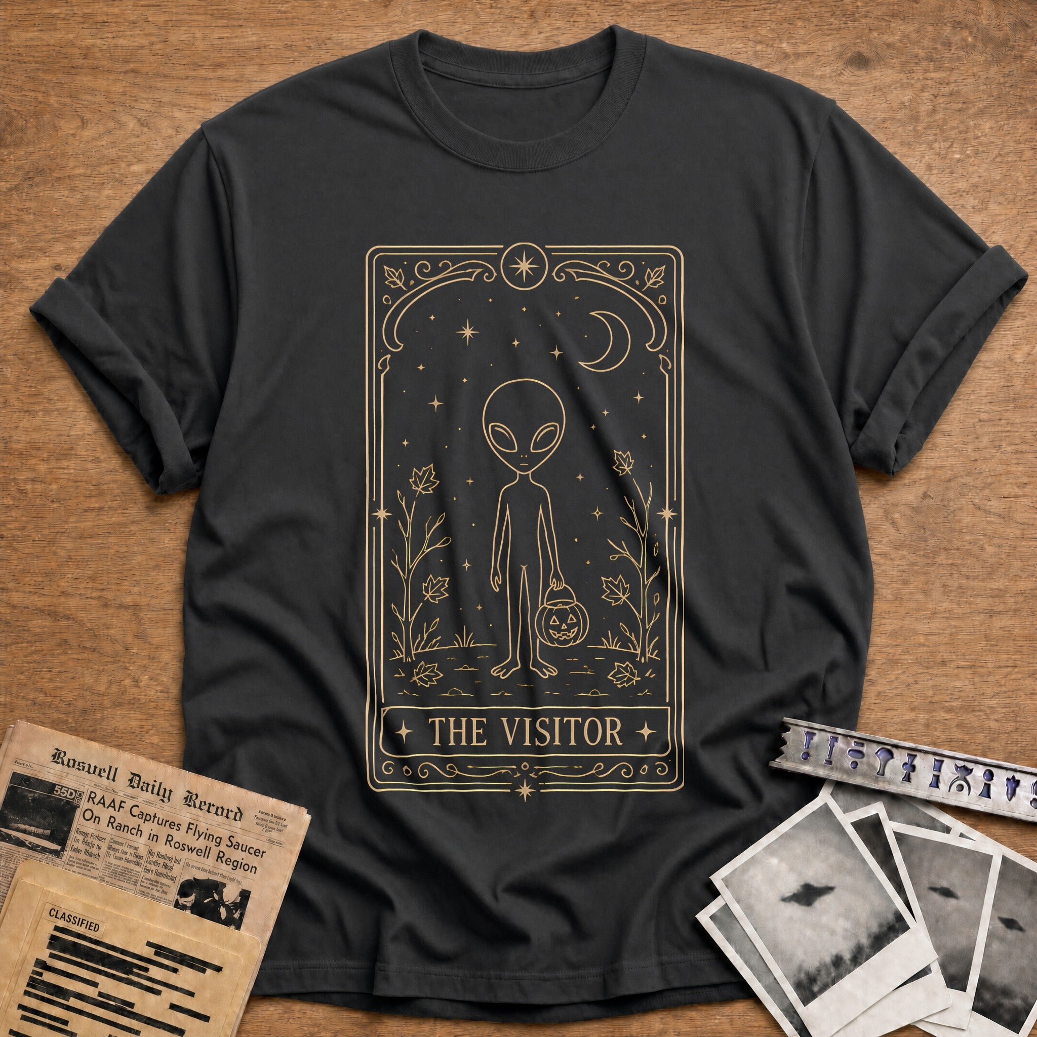Tarot The Visitor 97 - Charcoal