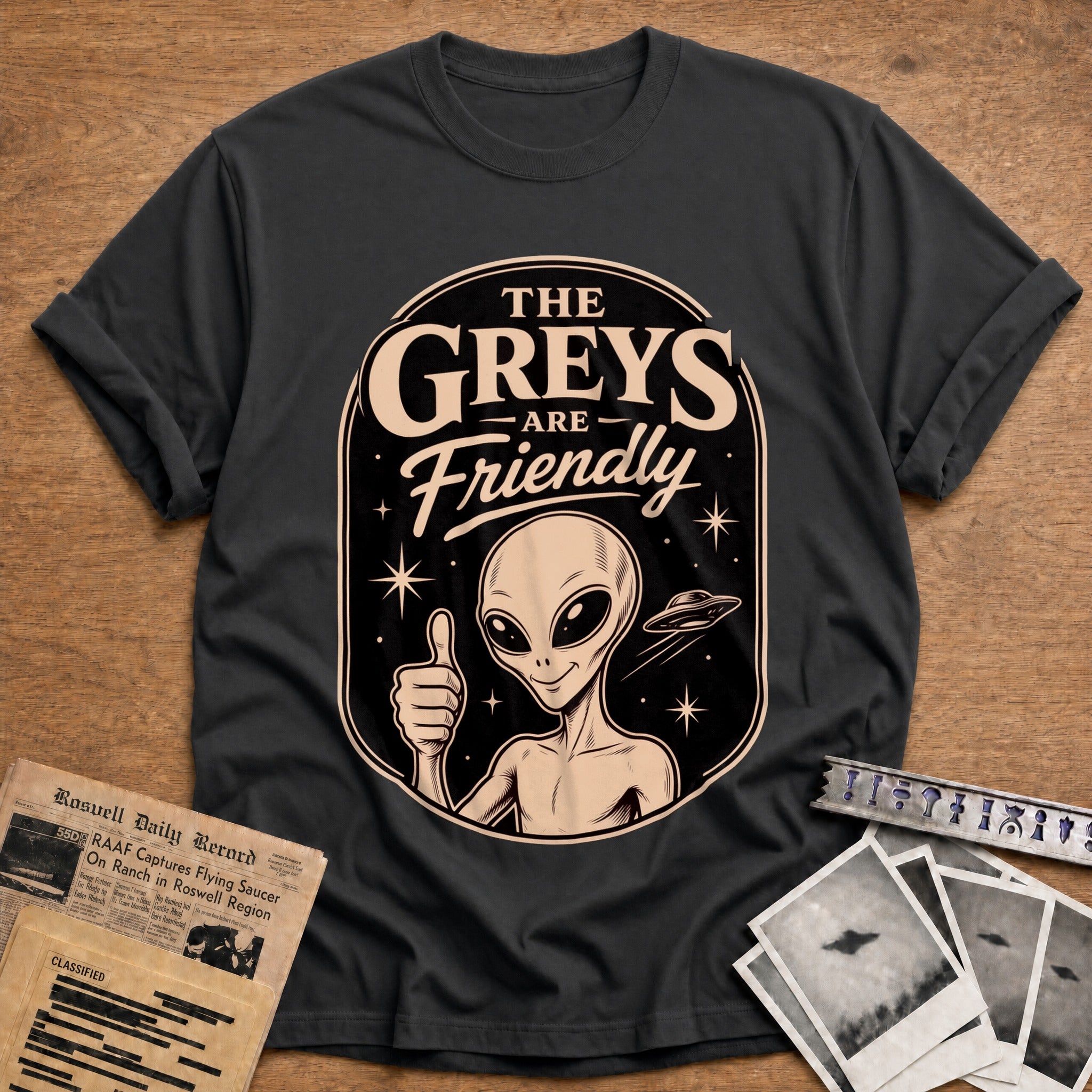 The Greys Are Friendly - Charcoal