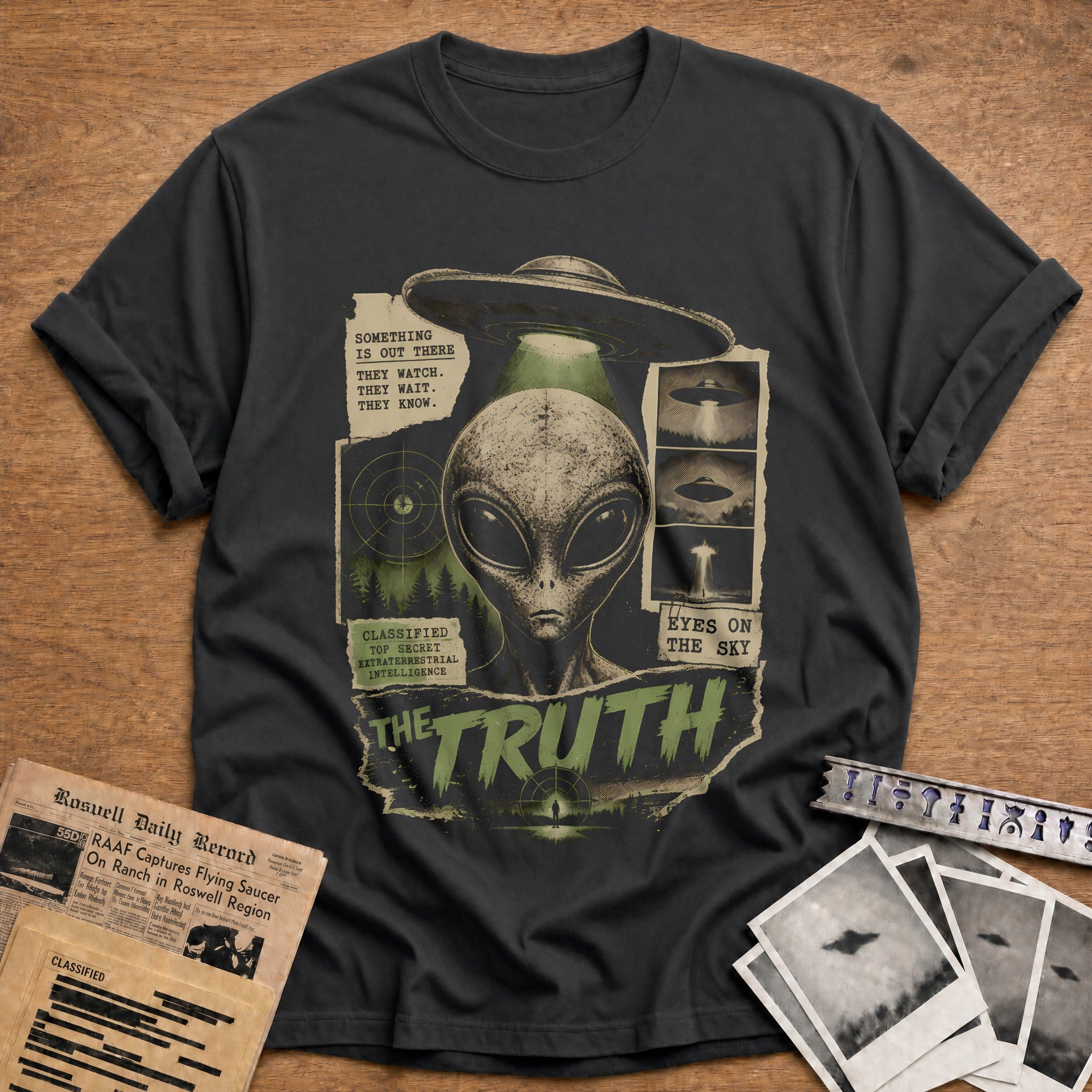 The Truth T-Shirt - Charcoal