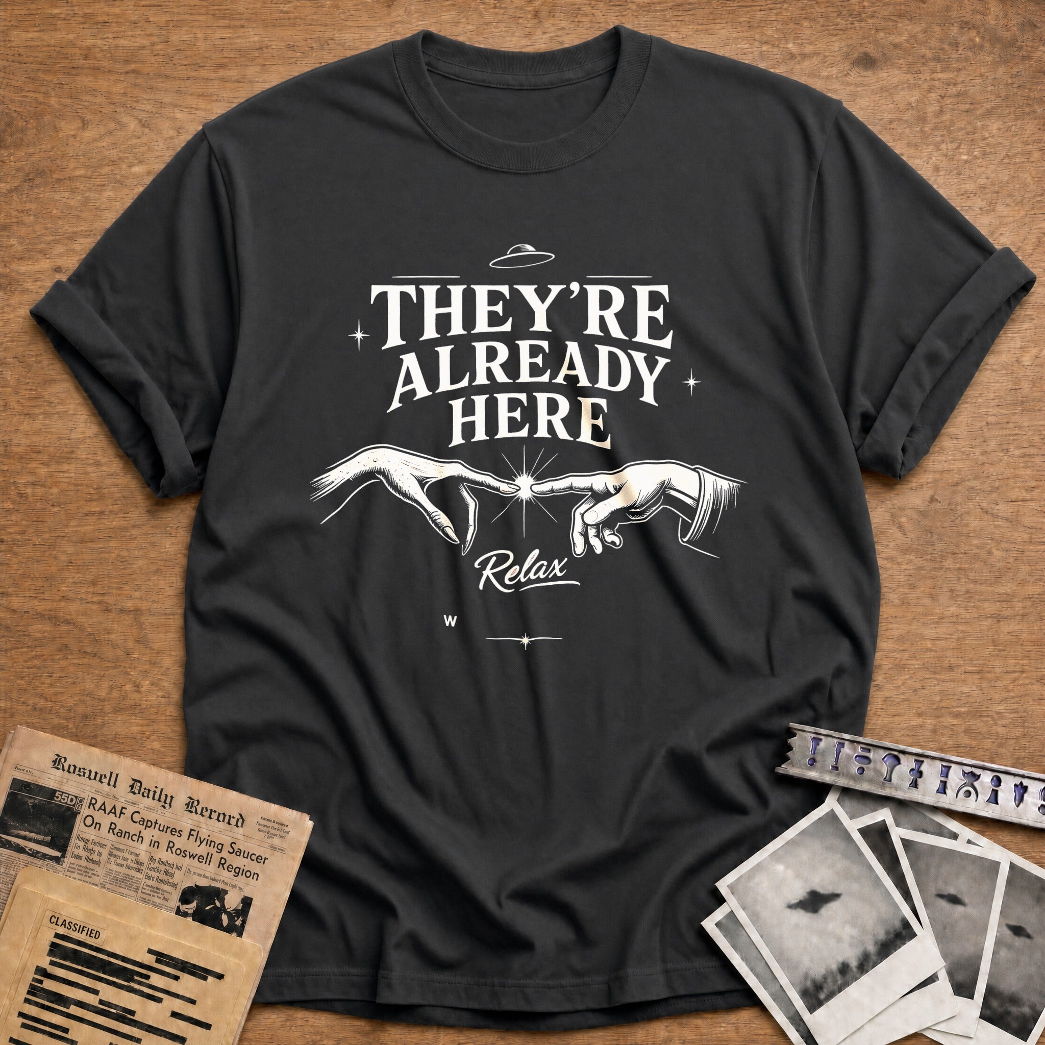 They're Already Here - Charcoal