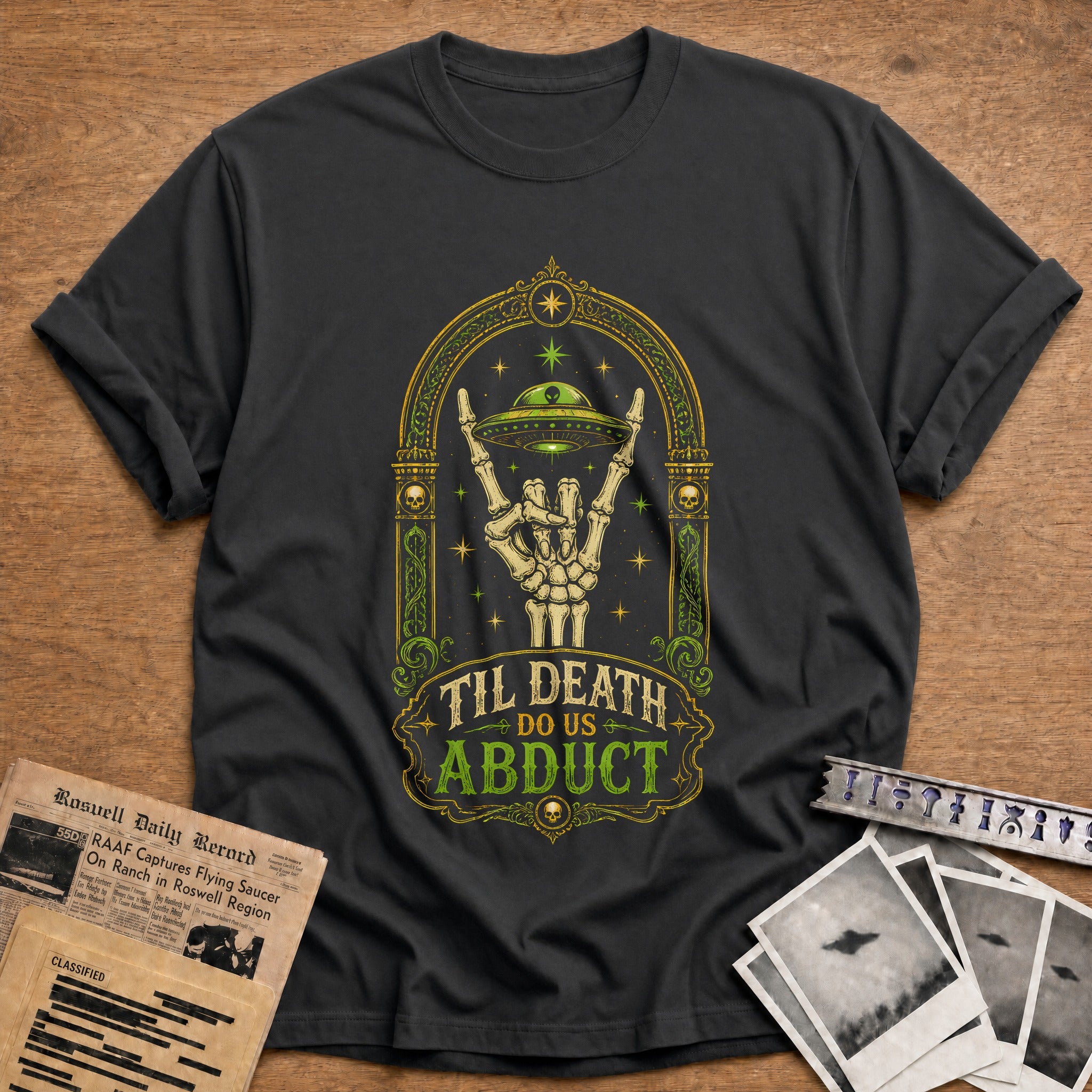 Til Death Abduct 73 - Charcoal